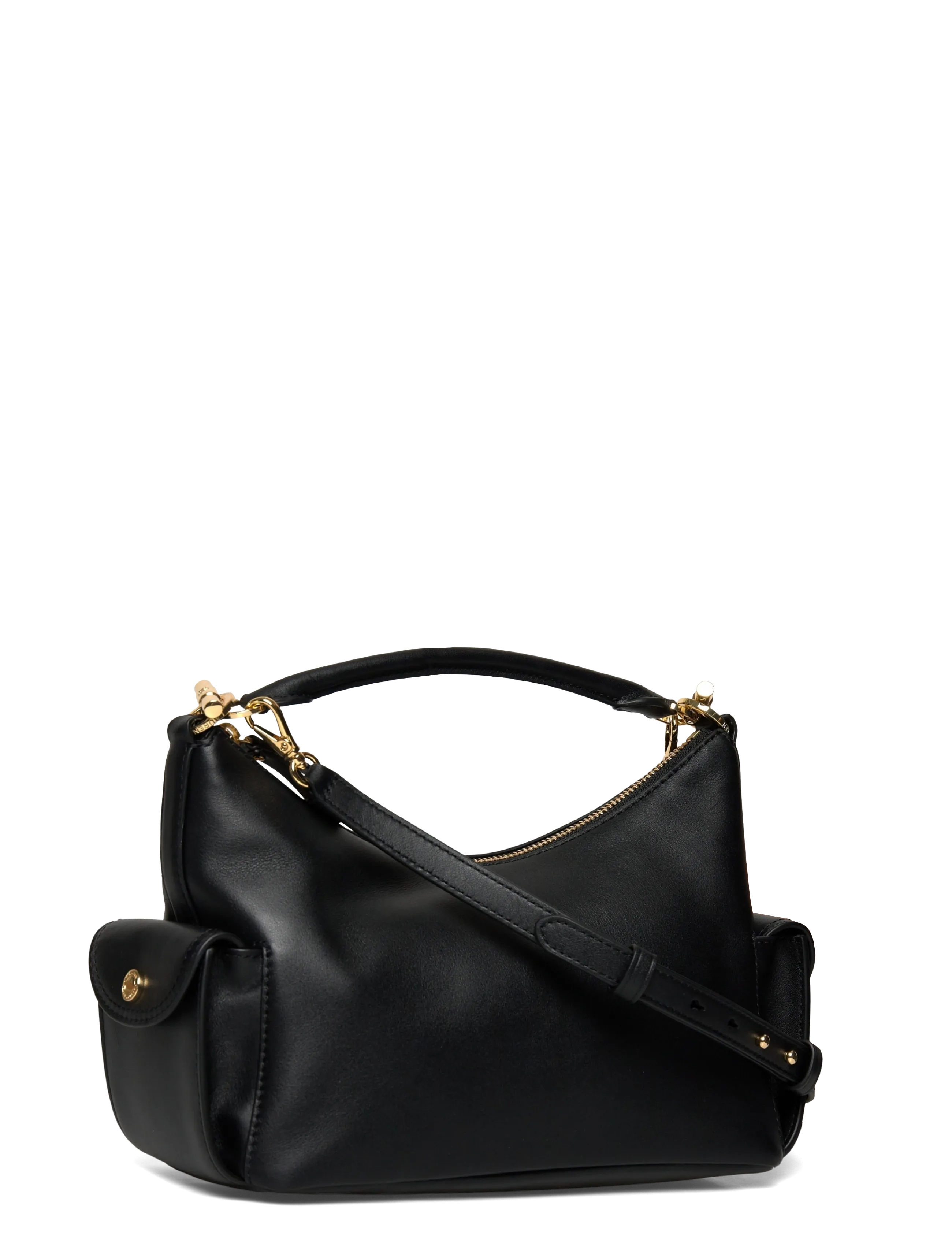 Lauren Ralph Lauren - Nappa Leather Small Blaike Shoulder Bag - hverdags stil - black - 2