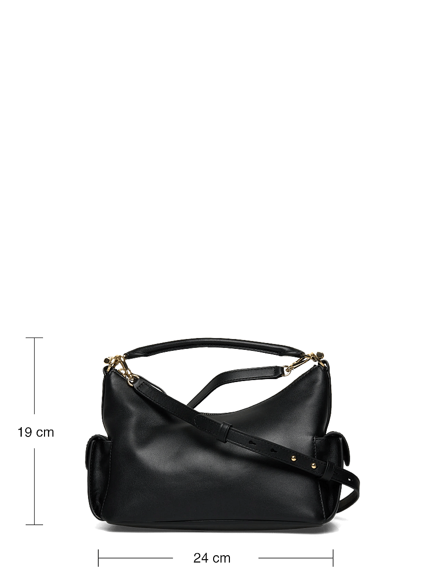 Lauren Ralph Lauren - Nappa Leather Small Blaike Shoulder Bag - hverdags stil - black - 3