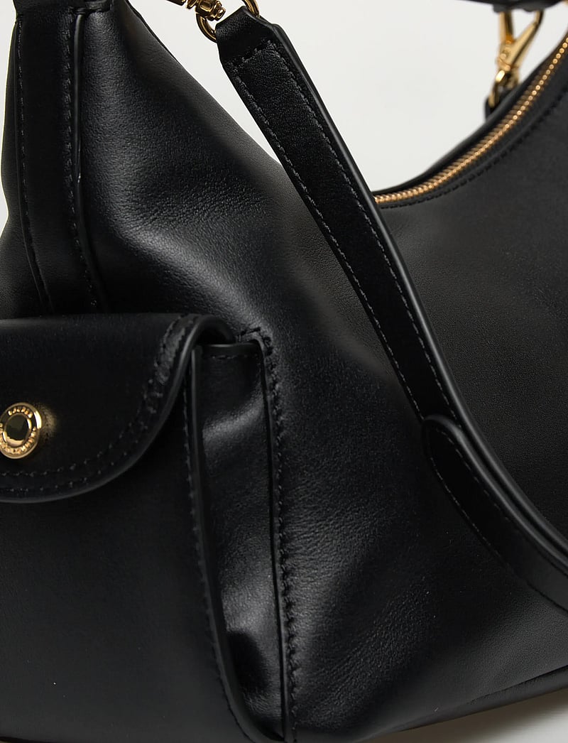 Lauren Ralph Lauren - Nappa Leather Small Blaike Shoulder Bag - speciella tillfällen - black - 4