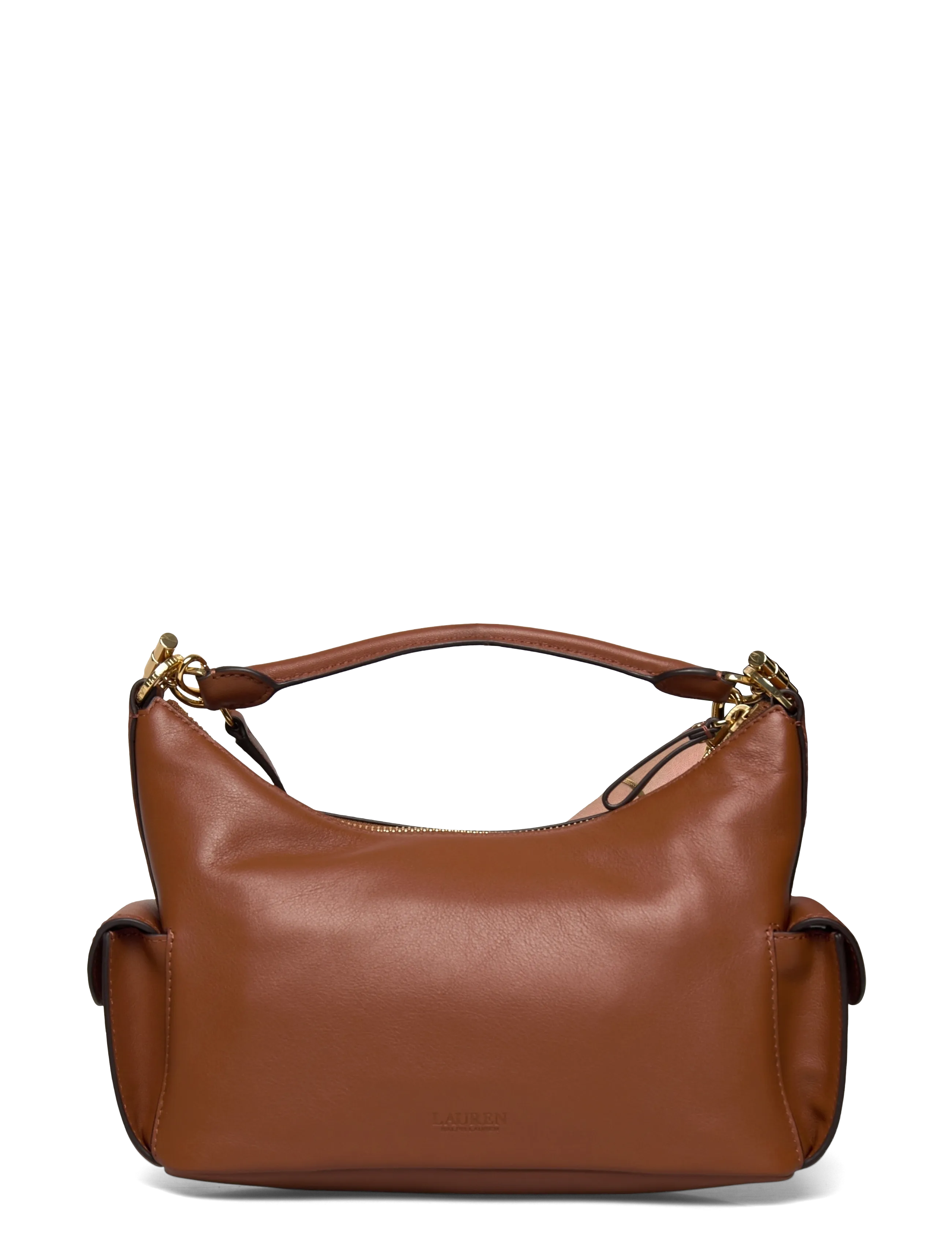 Lauren Ralph Lauren - Nappa Leather Small Blaike Shoulder Bag - hverdags stil - lauren tan - 1