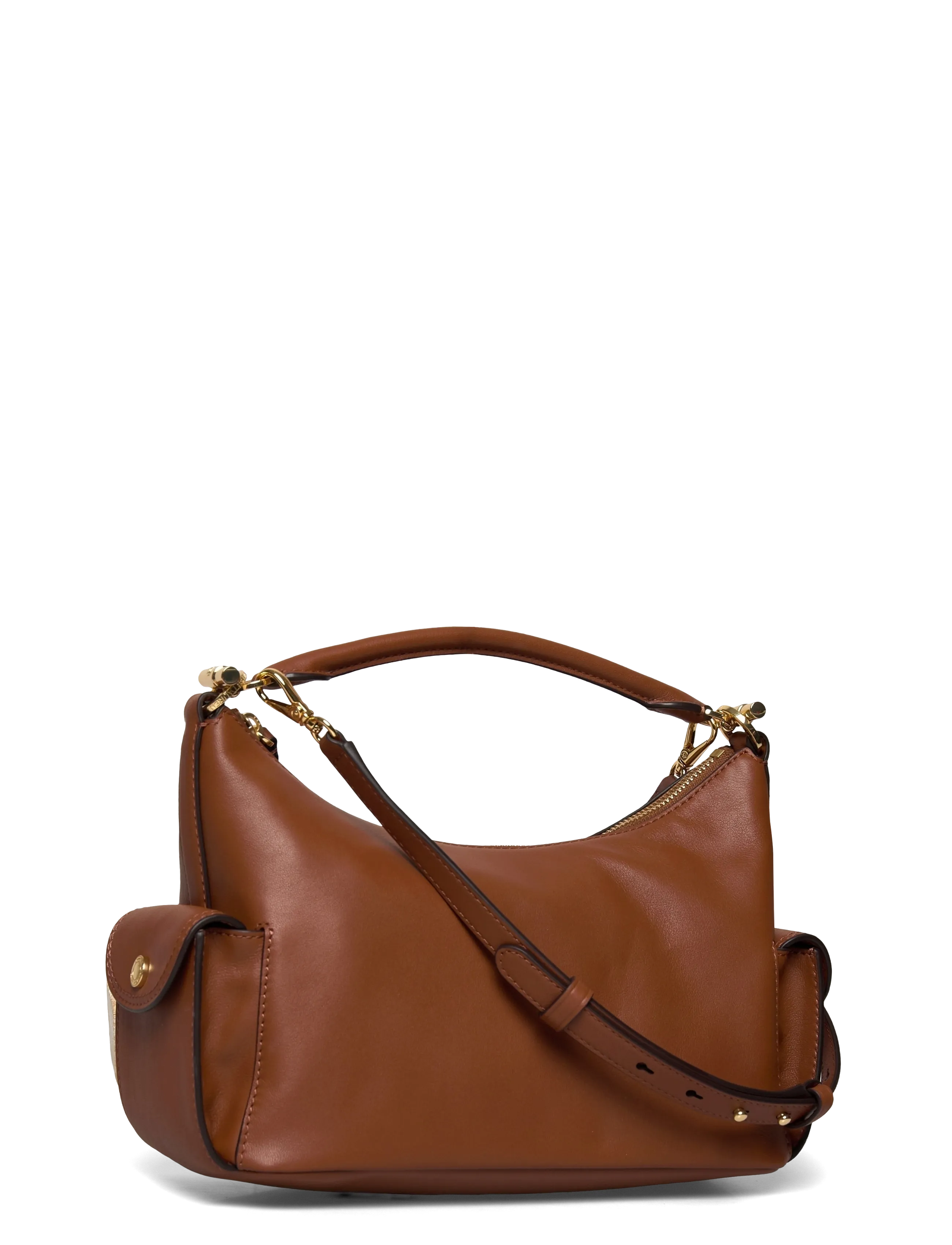 Lauren Ralph Lauren - Nappa Leather Small Blaike Shoulder Bag - hverdags stil - lauren tan - 2