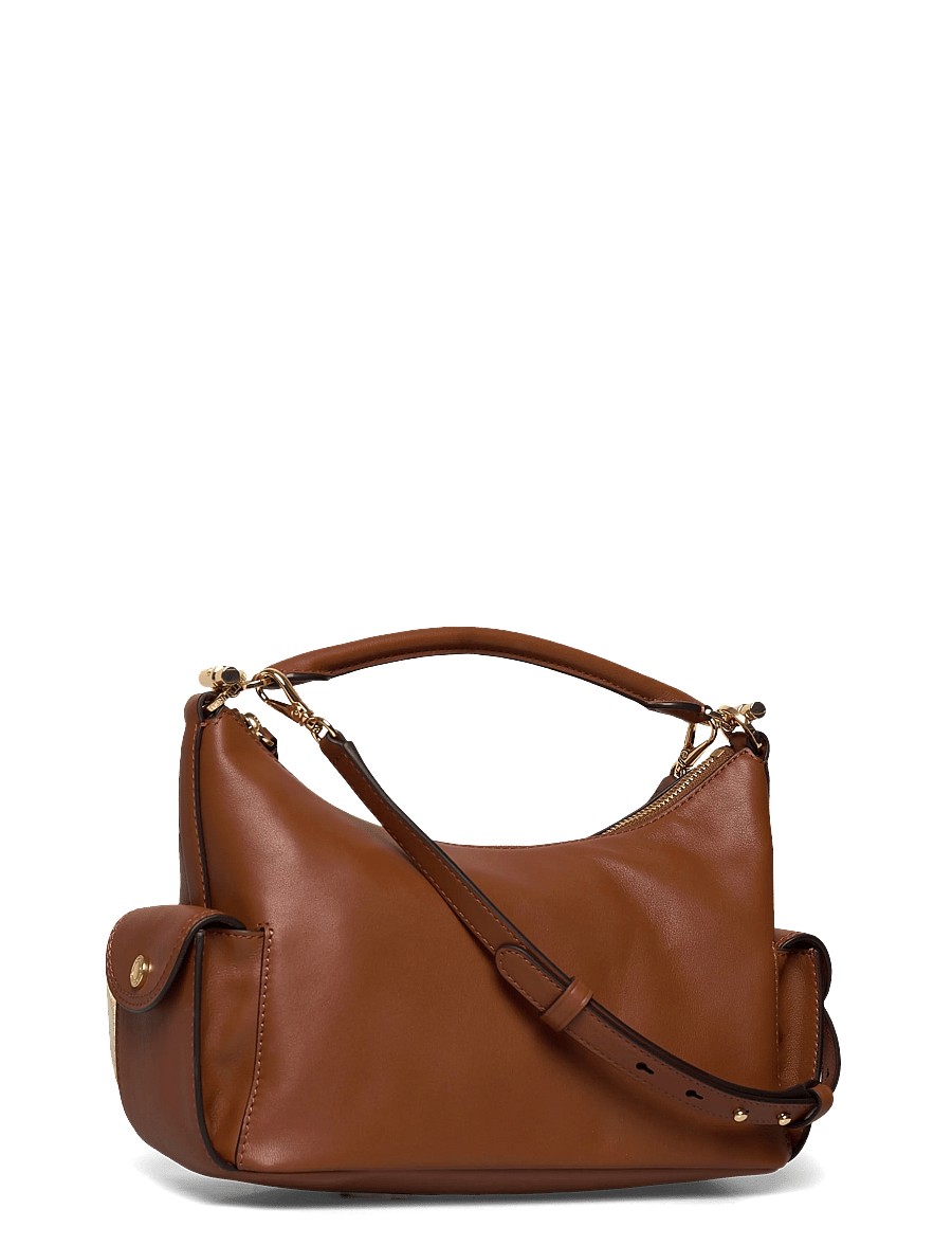 Lauren Ralph Lauren - Nappa Leather Small Blaike Shoulder Bag - hverdags stil - lauren tan - 2