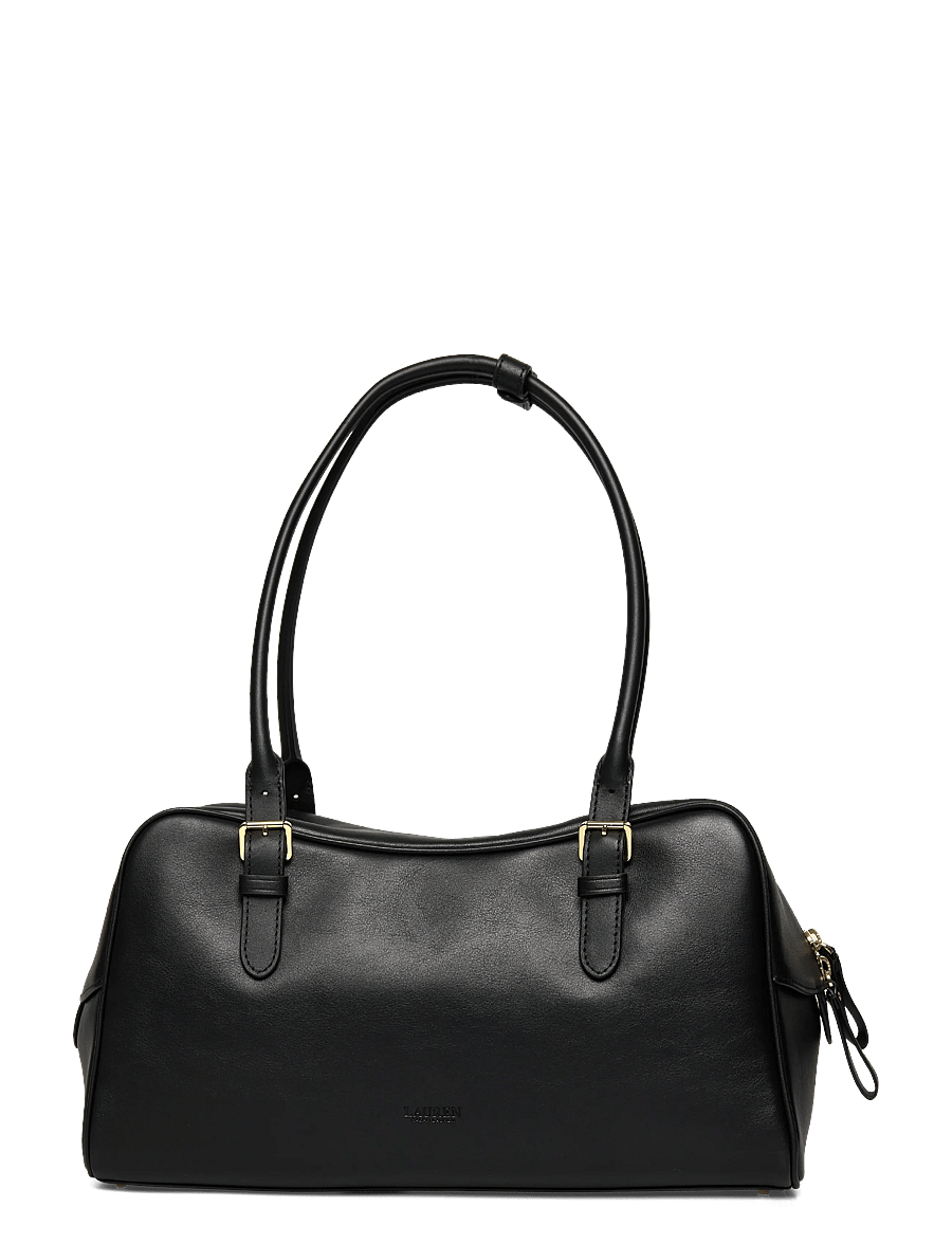 Lauren Ralph Lauren - NATURAL SMTH LEATHR-MRCY ZP SCHL-ST - hverdags stil - black - 1