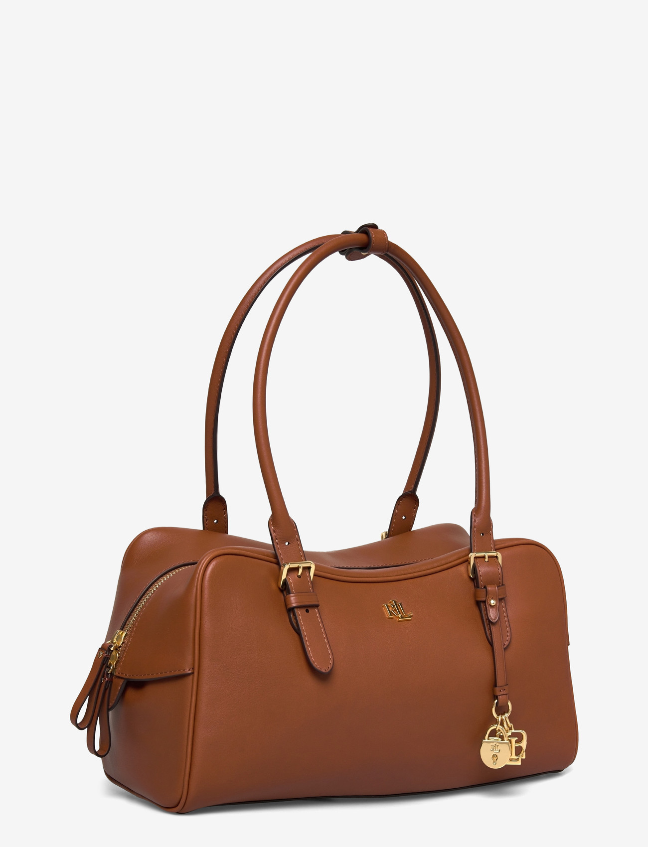 Lauren Ralph Lauren - Leather Large Marcy Zip Satchel - besondere anlässe - lauren tan - 2