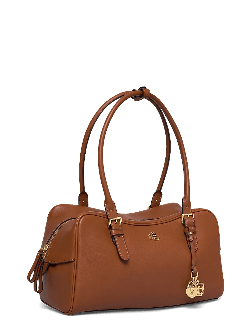 Lauren Ralph Lauren - Leather Large Marcy Zip Satchel - besondere anlässe - lauren tan - 2