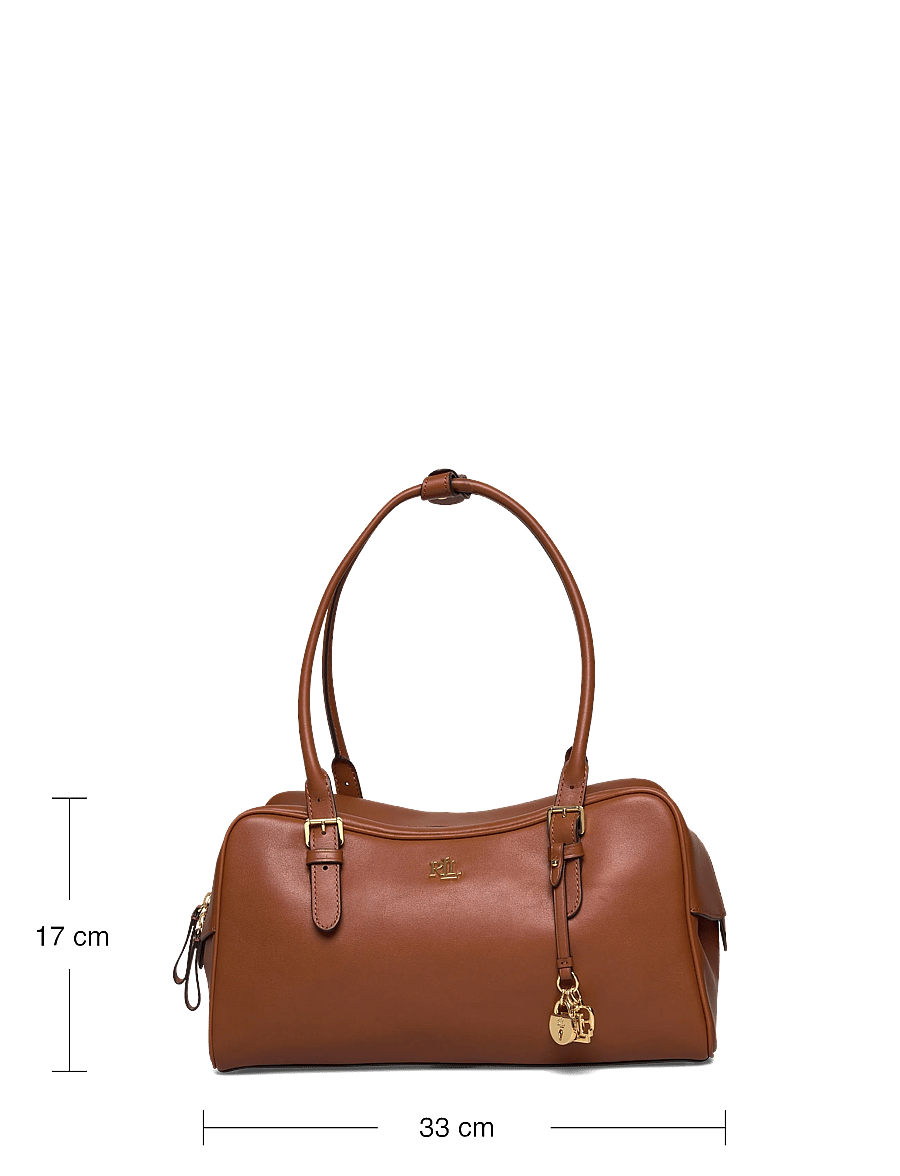 Lauren Ralph Lauren - NATURAL SMTH LEATHR-MRCY ZP SCHL-ST - hverdags stil - lauren tan - 3