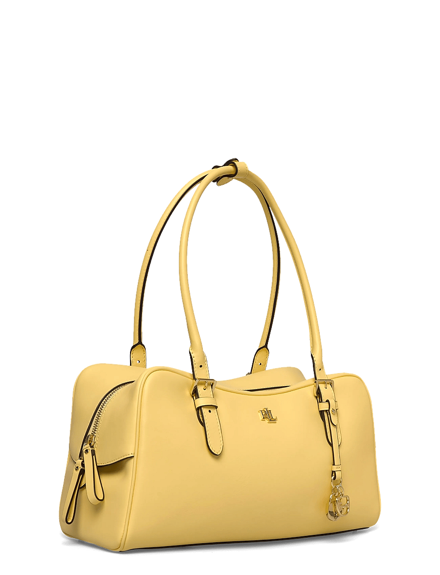 Lauren Ralph Lauren - NATURAL SMTH LEATHR-MRCY ZP SCHL-ST - hverdags stil - lemon sorbet - 2