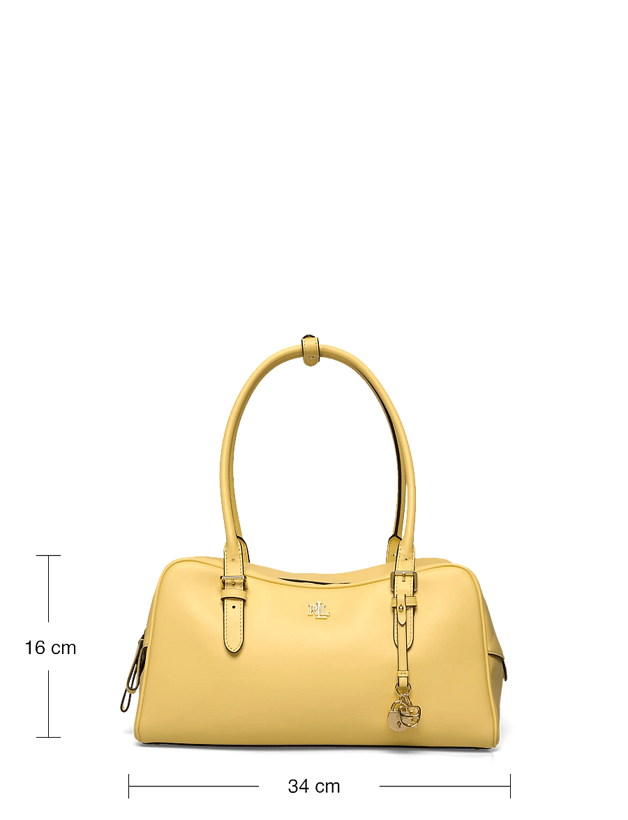 Lauren Ralph Lauren - NATURAL SMTH LEATHR-MRCY ZP SCHL-ST - hverdags stil - lemon sorbet - 3
