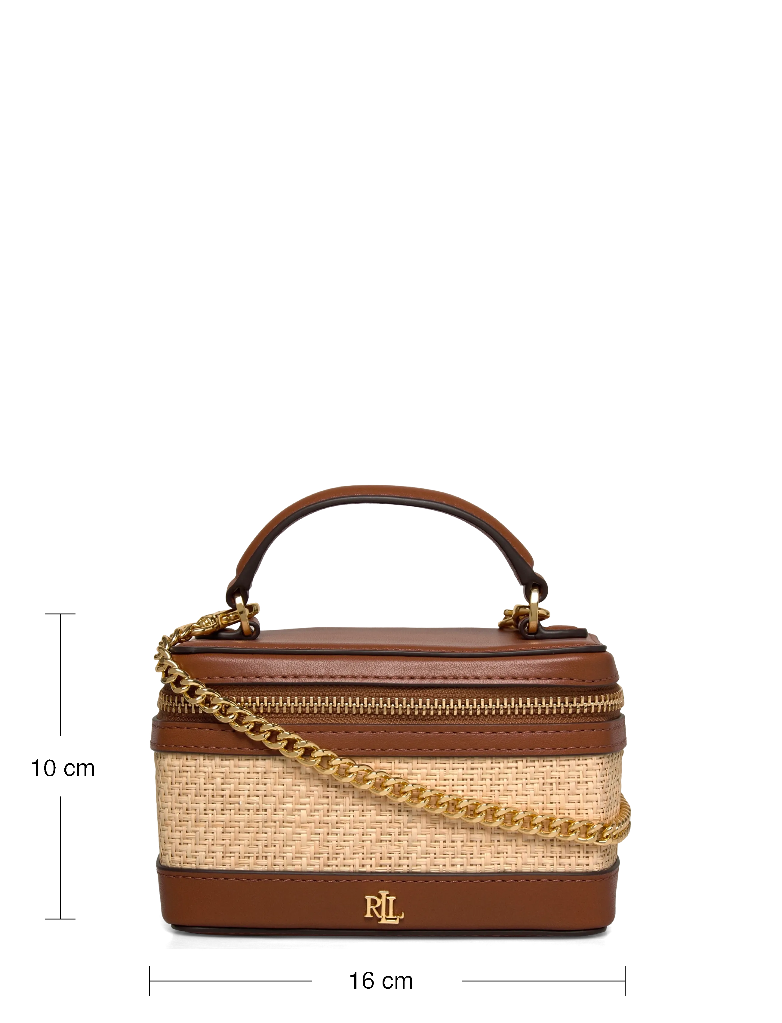 Lauren Ralph Lauren - RAFFIA/NTRL SMTH-VANITY CASE-CXB-SM - toilettasker - natural/lauren ta - 3