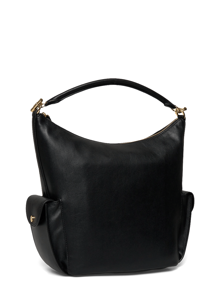 Lauren Ralph Lauren - SOFT NAPPA-BLAIKE LG SH-SBA-LRG - igapäevane stiil - black - 2