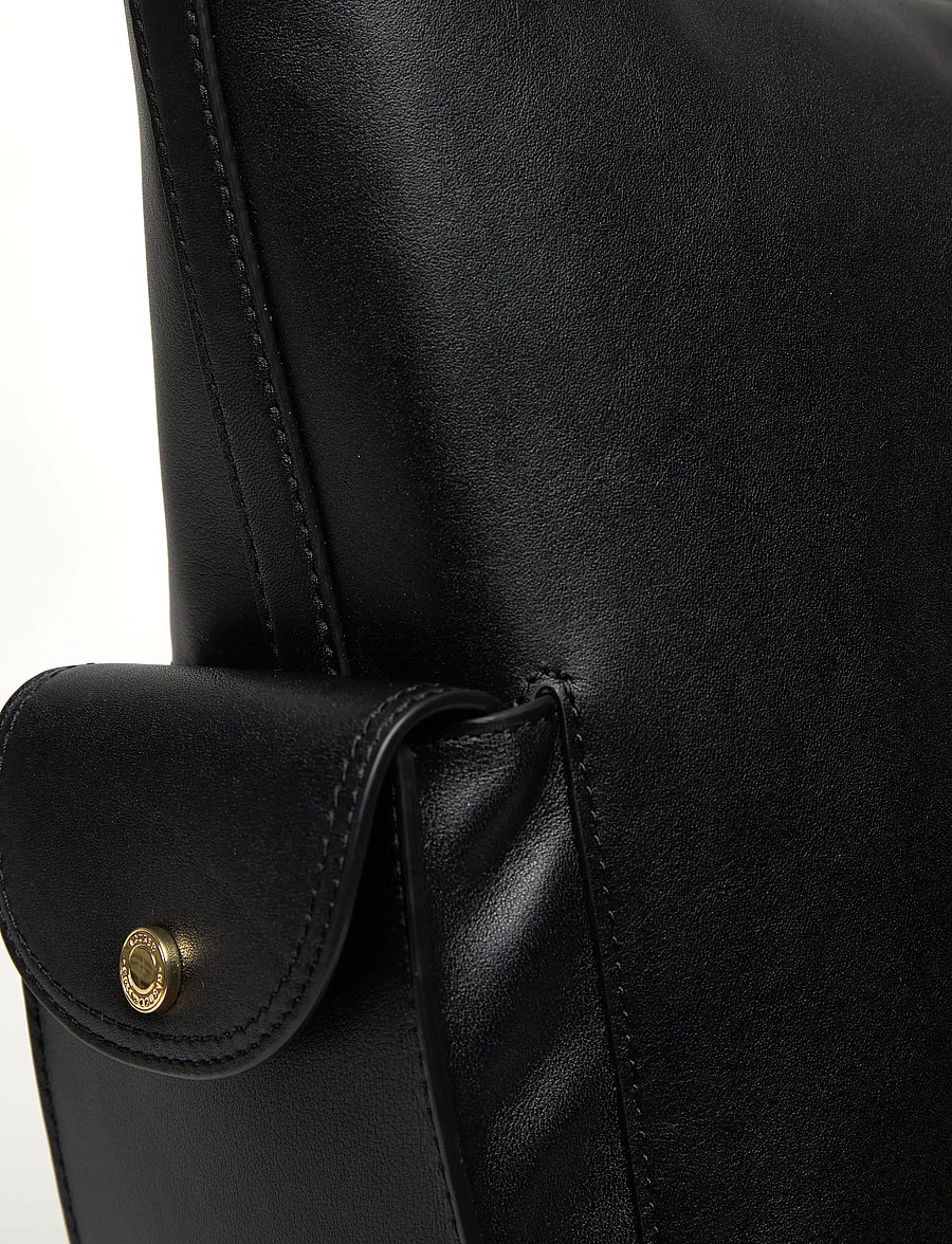 Lauren Ralph Lauren - SOFT NAPPA-BLAIKE LG SH-SBA-LRG - igapäevane stiil - black - 4