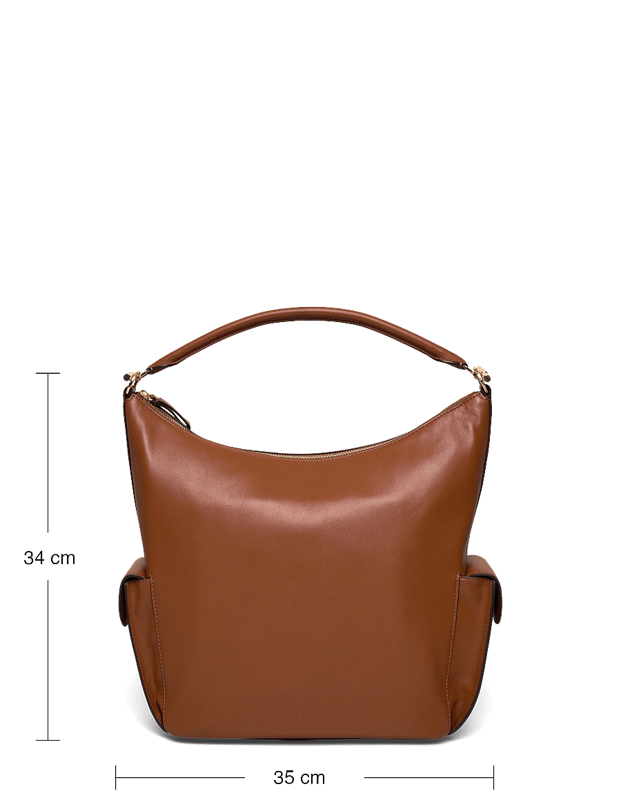 Lauren Ralph Lauren - SOFT NAPPA-BLAIKE LG SH-SBA-LRG - everyday style - lauren tan - 3