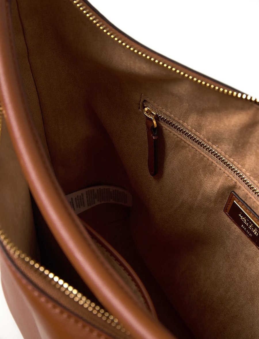 Lauren Ralph Lauren - SOFT NAPPA-BLAIKE LG SH-SBA-LRG - everyday style - lauren tan - 5