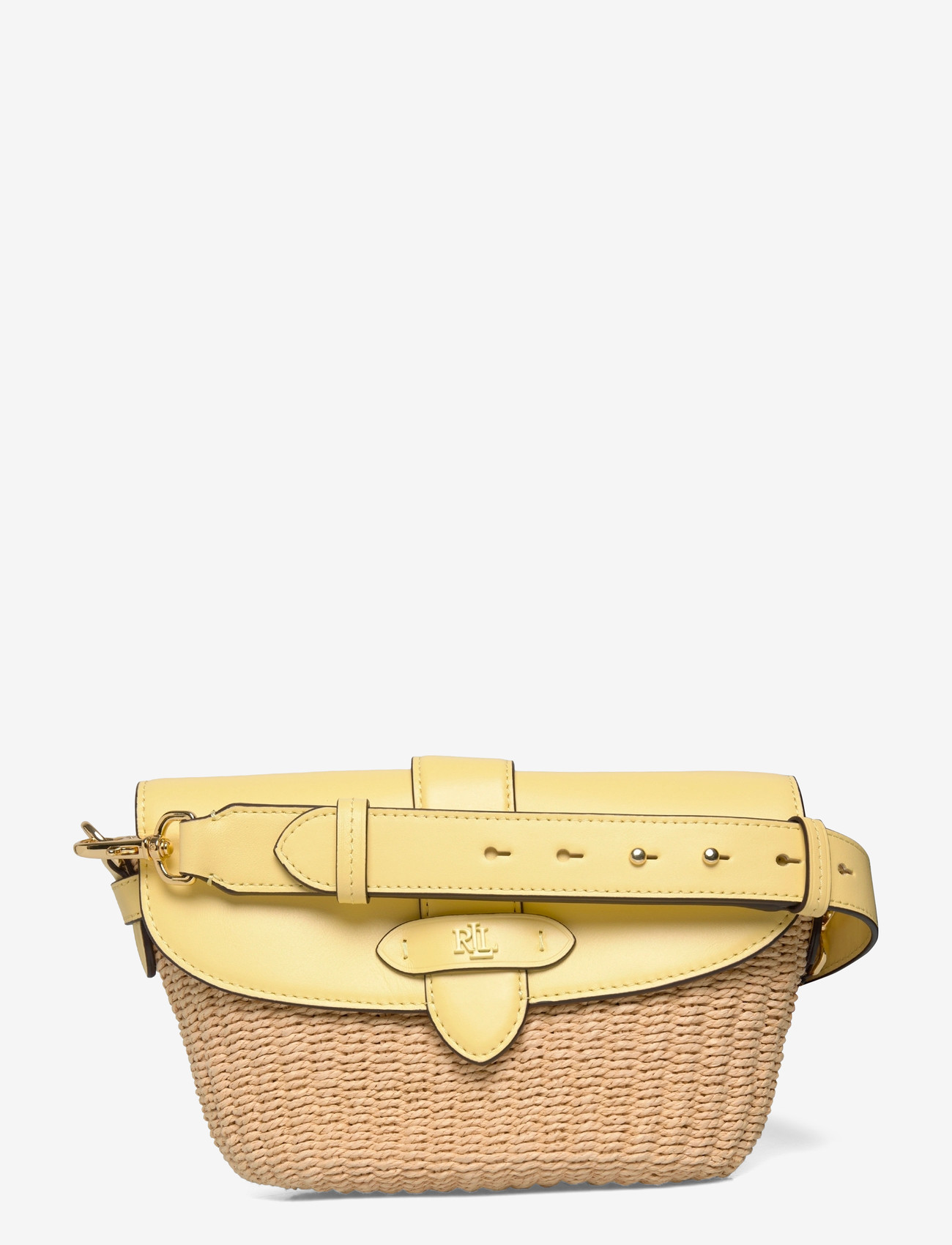 Lauren Ralph Lauren - WVN STRAW/NTRL SMTH-LYNDEN-SBA-SMA - besondere anlässe - natural/lemon sor - 0