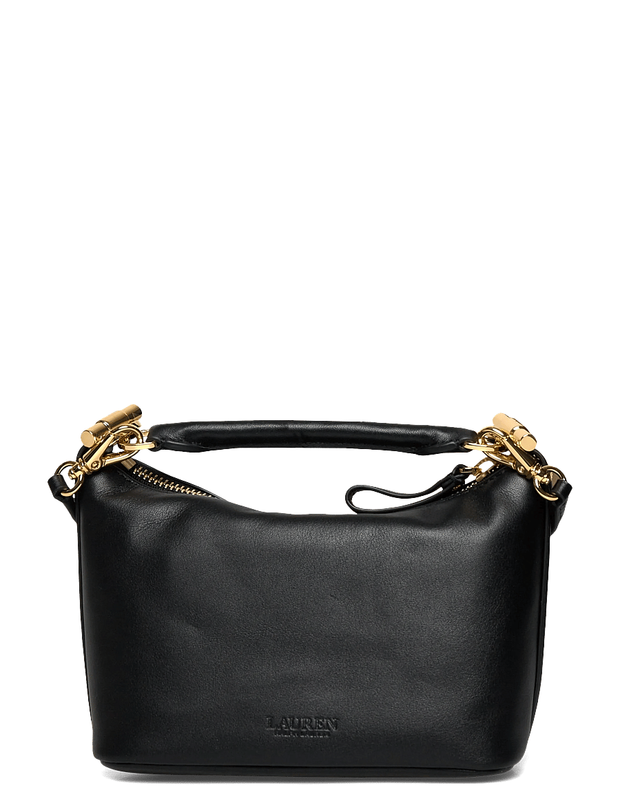 Lauren Ralph Lauren - SOFT NAPPA-BLKE MINI SH-SBA-SMA - umhängetaschen - black - 1