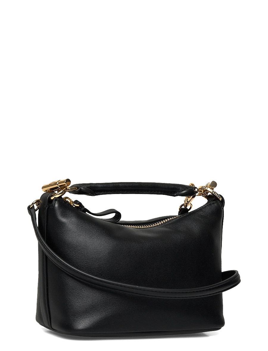 Lauren Ralph Lauren - SOFT NAPPA-BLKE MINI SH-SBA-SMA - umhängetaschen - black - 2