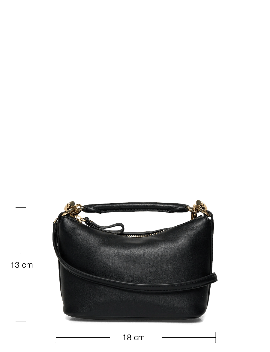 Lauren Ralph Lauren - SOFT NAPPA-BLKE MINI SH-SBA-SMA - umhängetaschen - black - 3