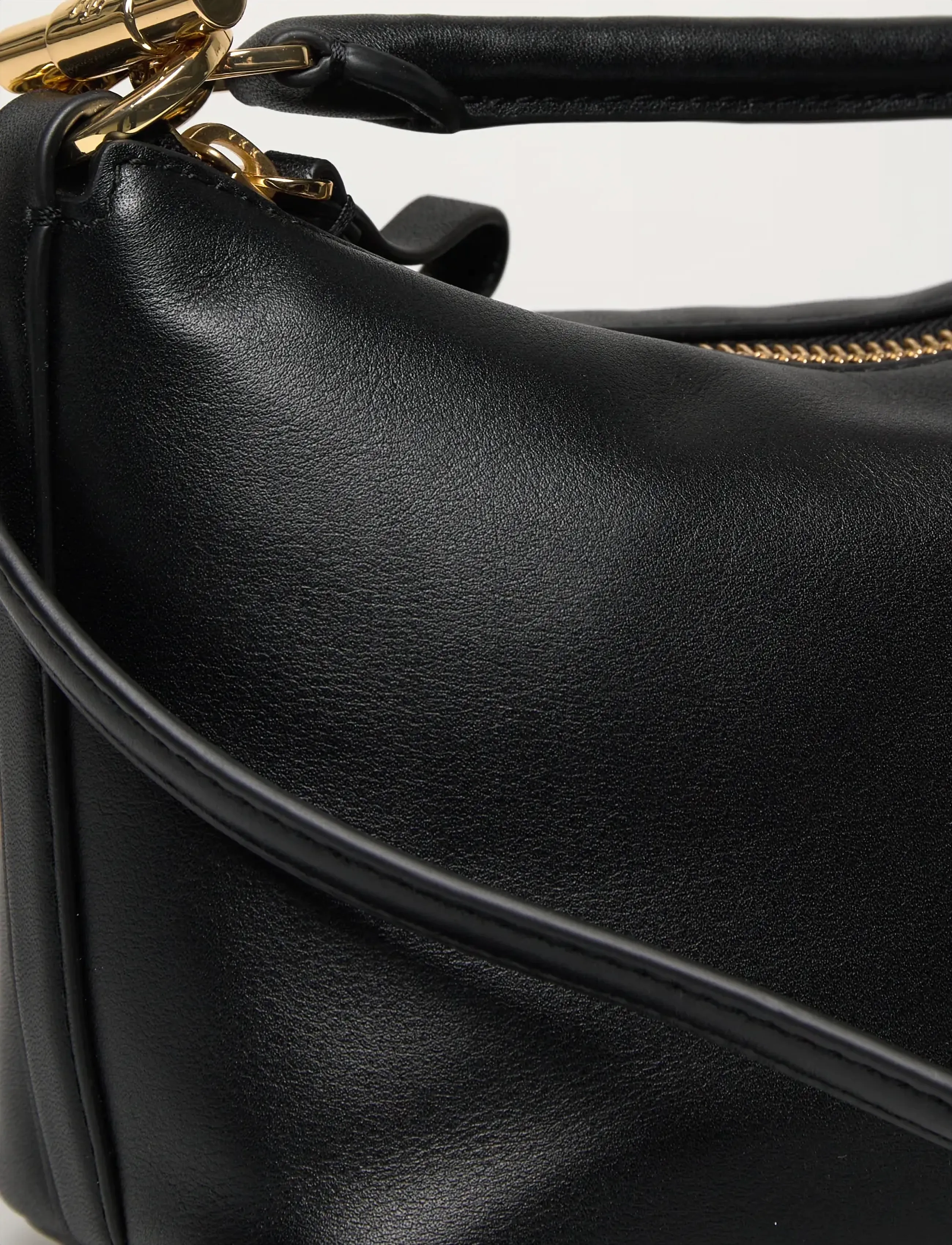 Lauren Ralph Lauren - SOFT NAPPA-BLKE MINI SH-SBA-SMA - crossbody bags - black - 4