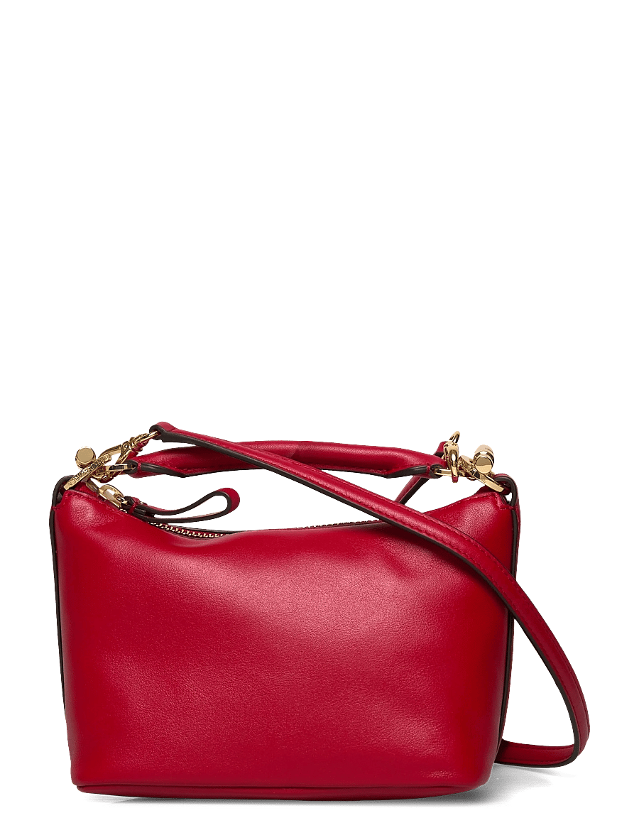 Lauren Ralph Lauren - SOFT NAPPA-BLKE MINI SH-SBA-SMA - umhängetaschen - festive red - 0