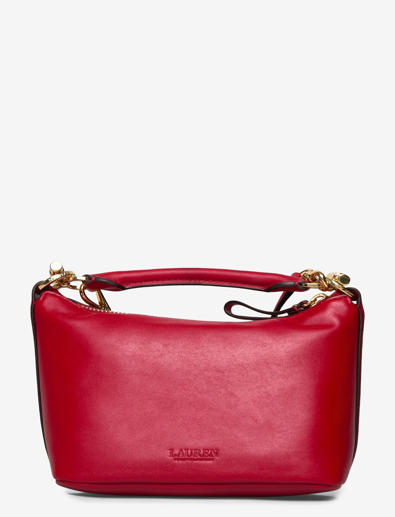 Lauren Ralph Lauren - SOFT NAPPA-BLKE MINI SH-SBA-SMA - særlige begivenheder - festive red - 1