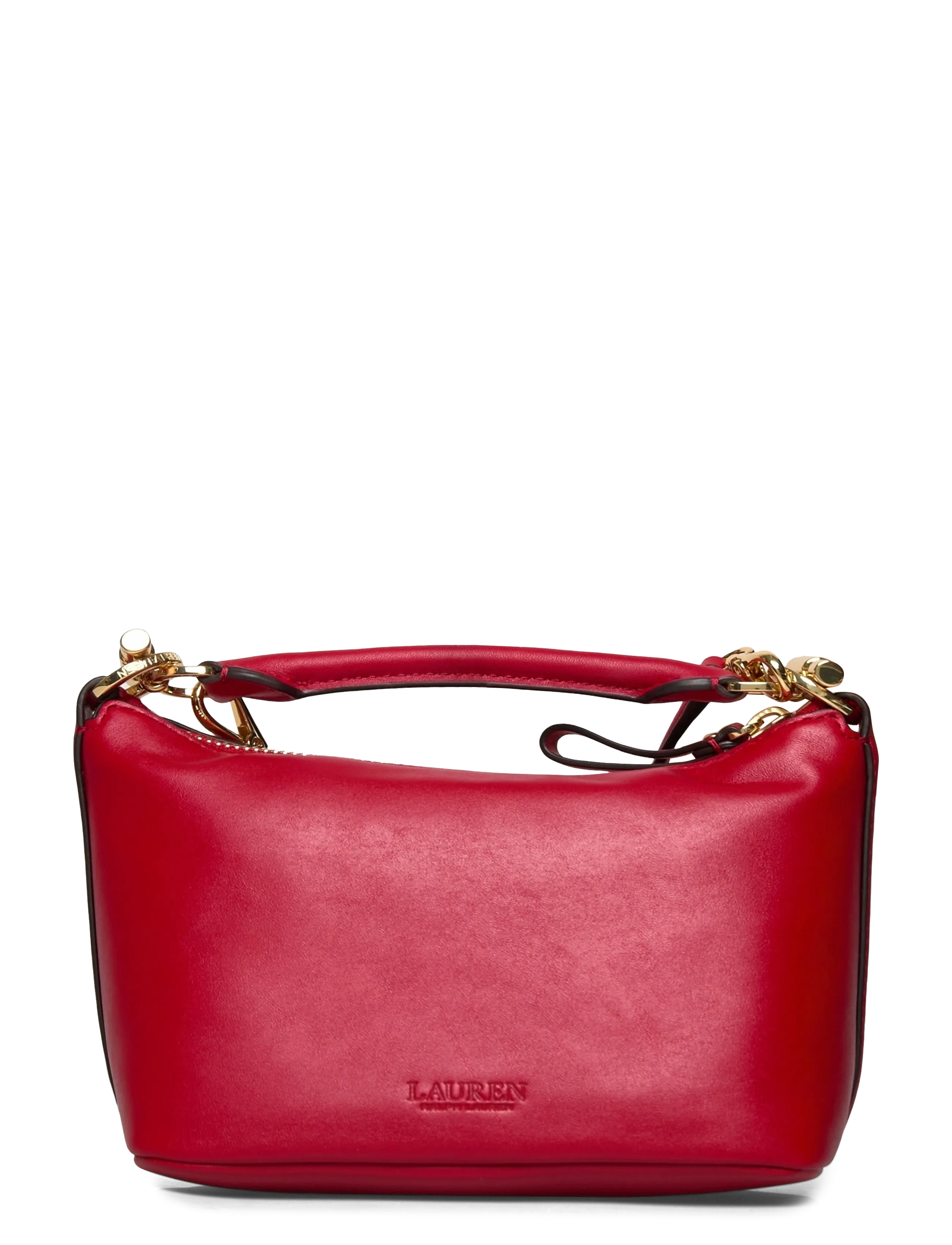 Lauren Ralph Lauren - SOFT NAPPA-BLKE MINI SH-SBA-SMA - crossbody kotid - festive red - 1