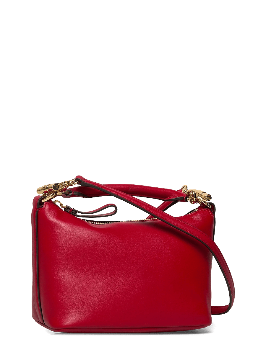 Lauren Ralph Lauren - SOFT NAPPA-BLKE MINI SH-SBA-SMA - umhängetaschen - festive red - 2