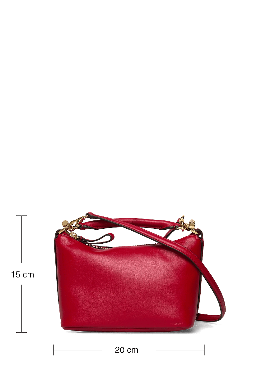 Lauren Ralph Lauren - SOFT NAPPA-BLKE MINI SH-SBA-SMA - umhängetaschen - festive red - 3