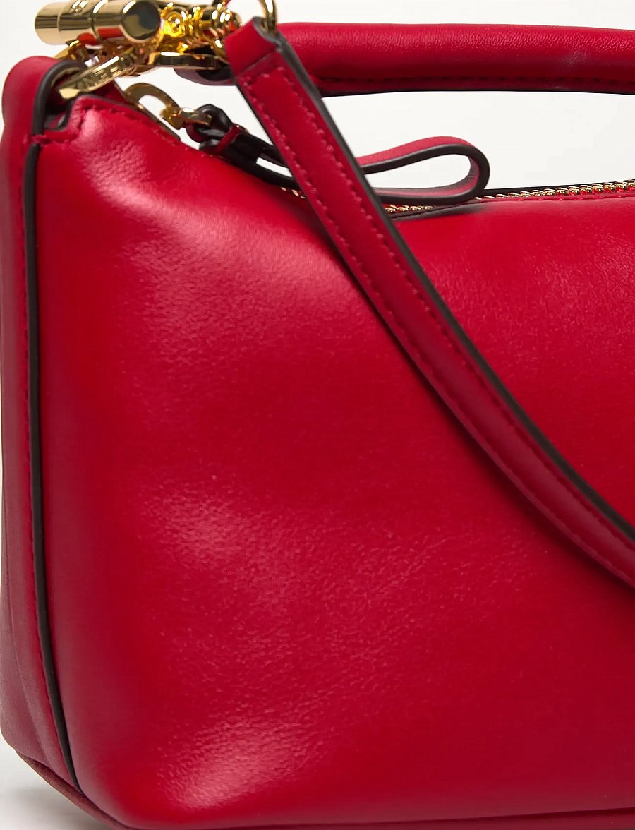 Lauren Ralph Lauren - SOFT NAPPA-BLKE MINI SH-SBA-SMA - umhängetaschen - festive red - 4
