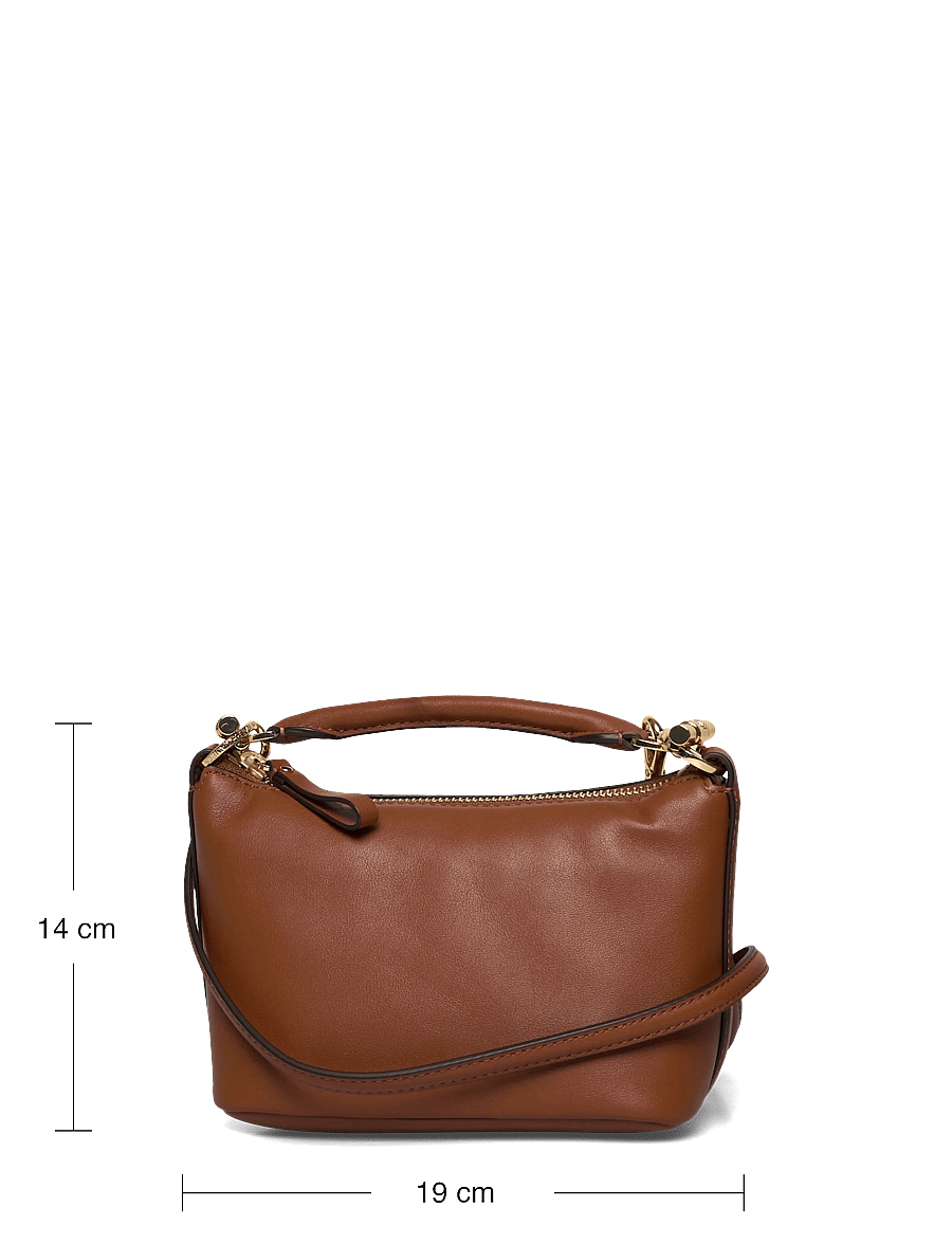 Lauren Ralph Lauren - SOFT NAPPA-BLKE MINI SH-SBA-SMA - umhängetaschen - lauren tan - 3