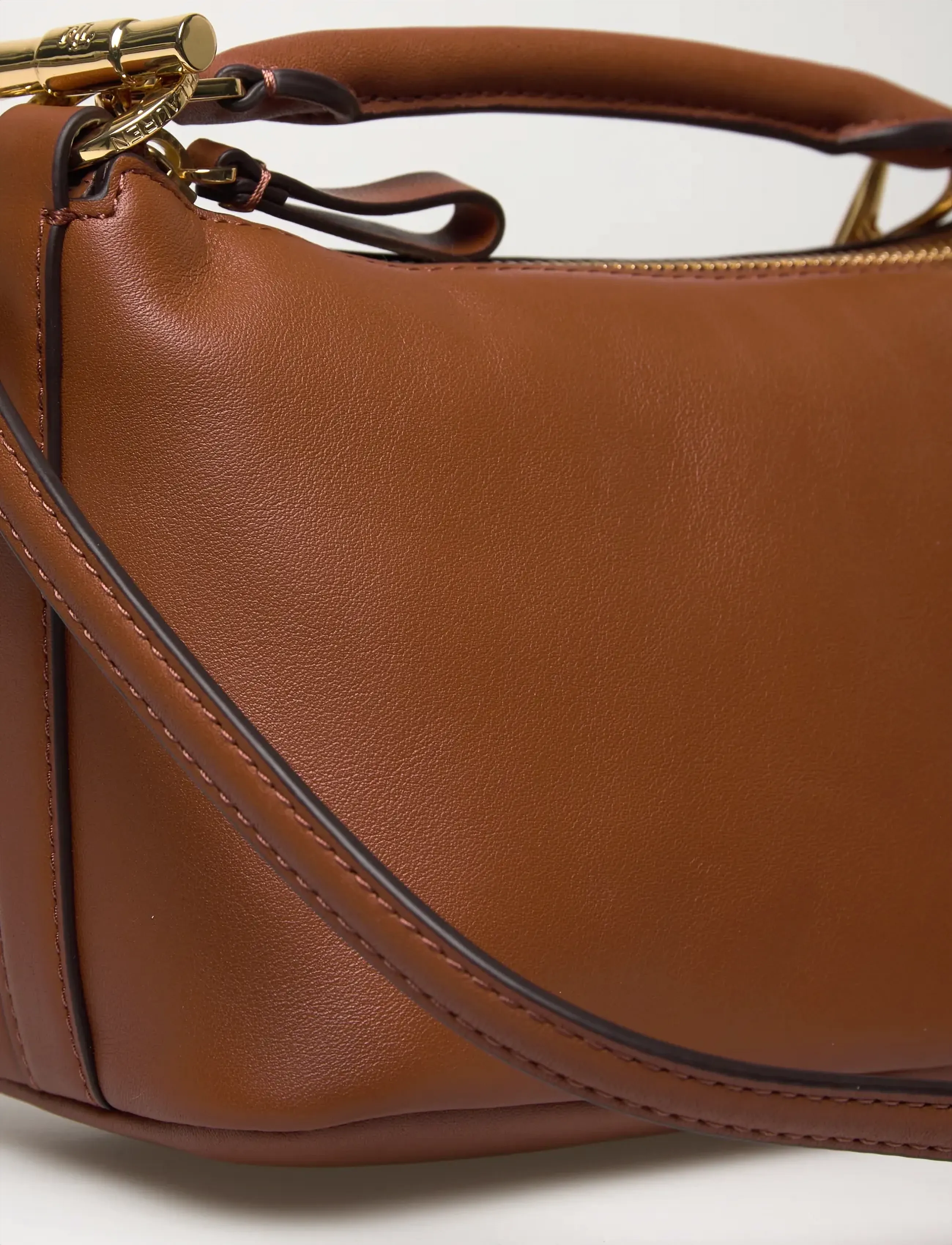 Lauren Ralph Lauren - SOFT NAPPA-BLKE MINI SH-SBA-SMA - crossbody bags - lauren tan - 4