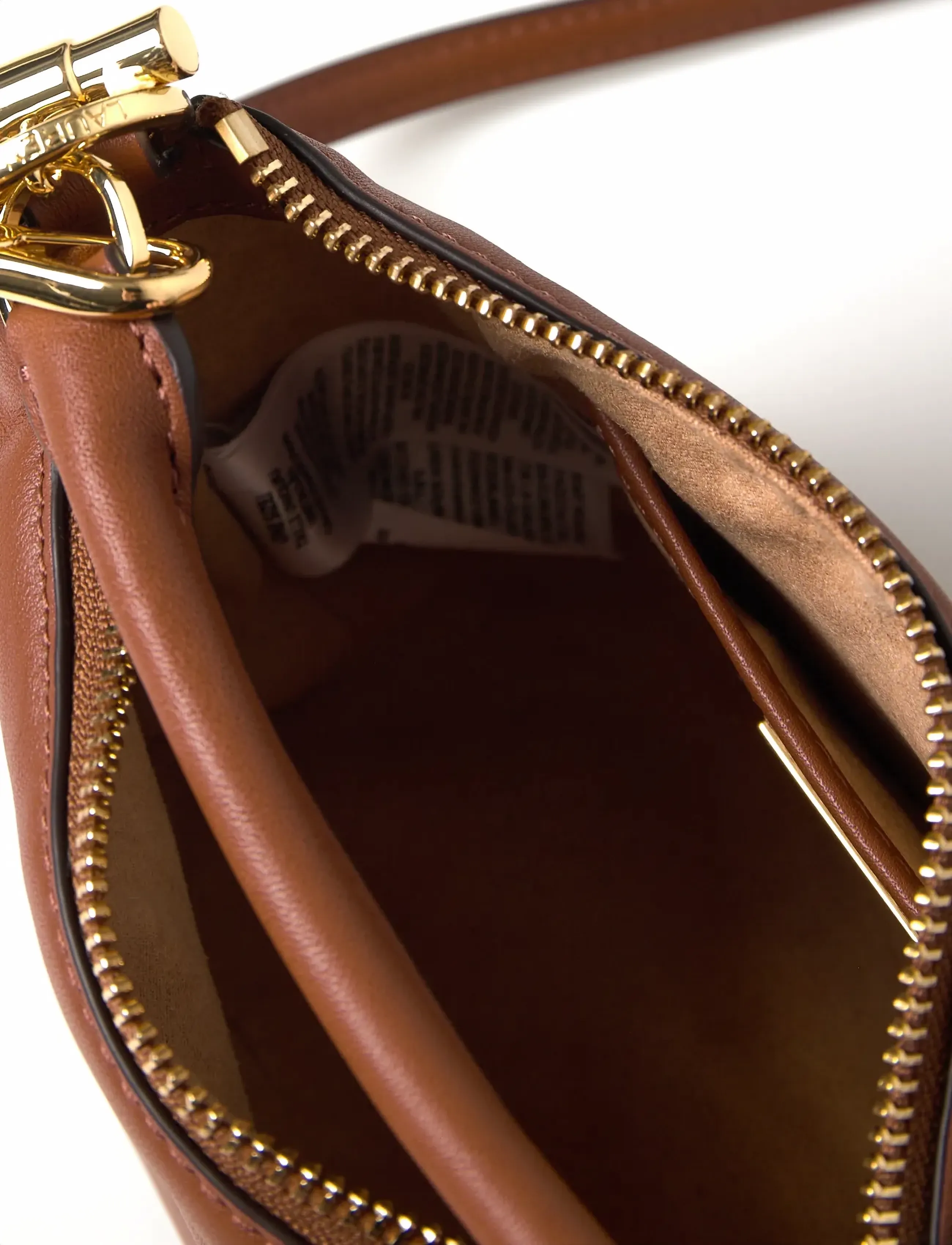 Lauren Ralph Lauren - SOFT NAPPA-BLKE MINI SH-SBA-SMA - crossbody bags - lauren tan - 5