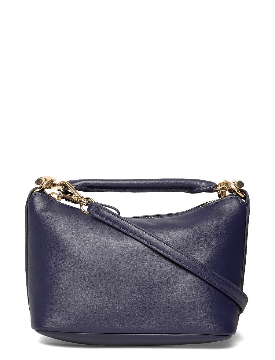 Lauren Ralph Lauren - SOFT NAPPA-BLKE MINI SH-SBA-SMA - umhängetaschen - refined navy - 0