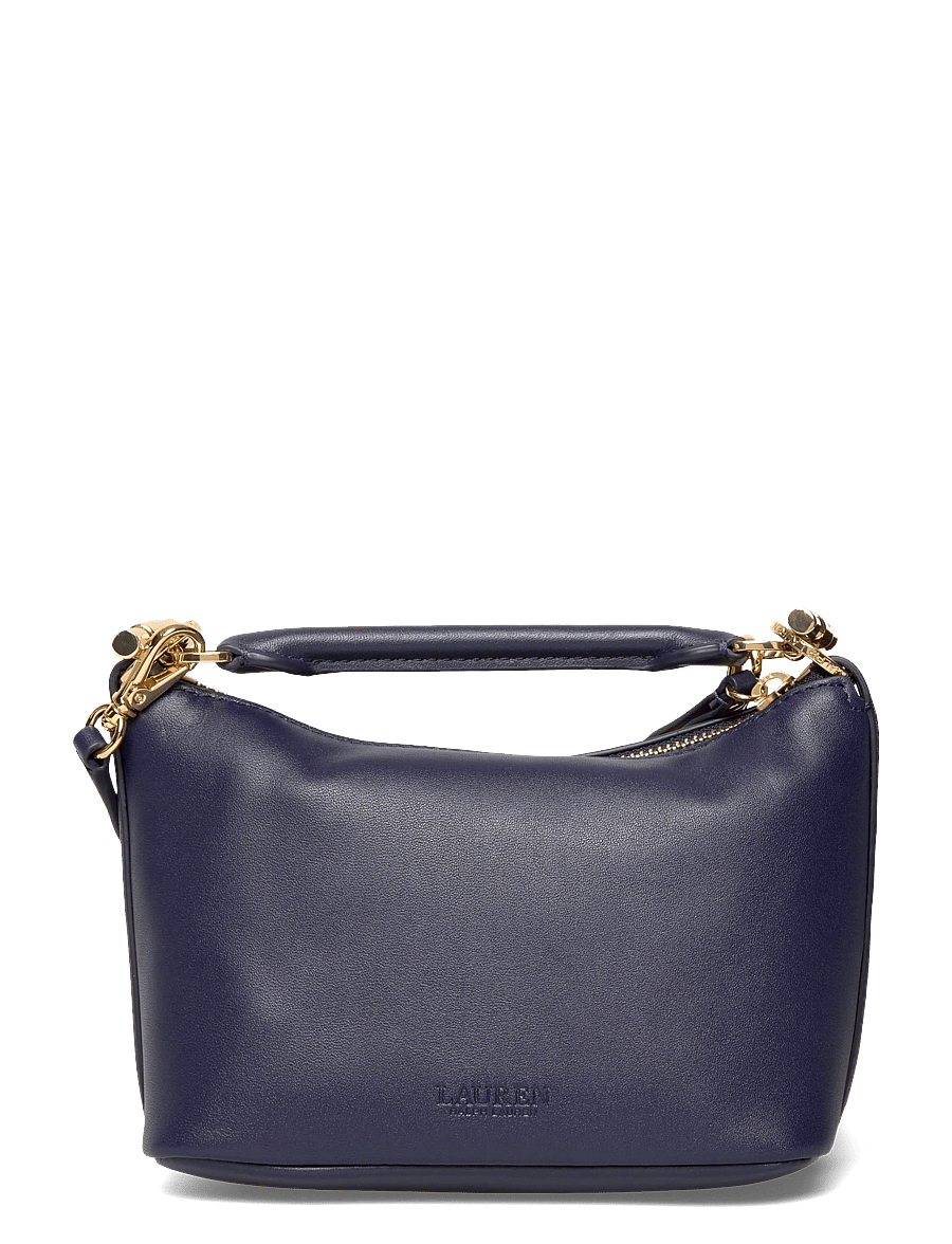 Lauren Ralph Lauren - SOFT NAPPA-BLKE MINI SH-SBA-SMA - umhängetaschen - refined navy - 1