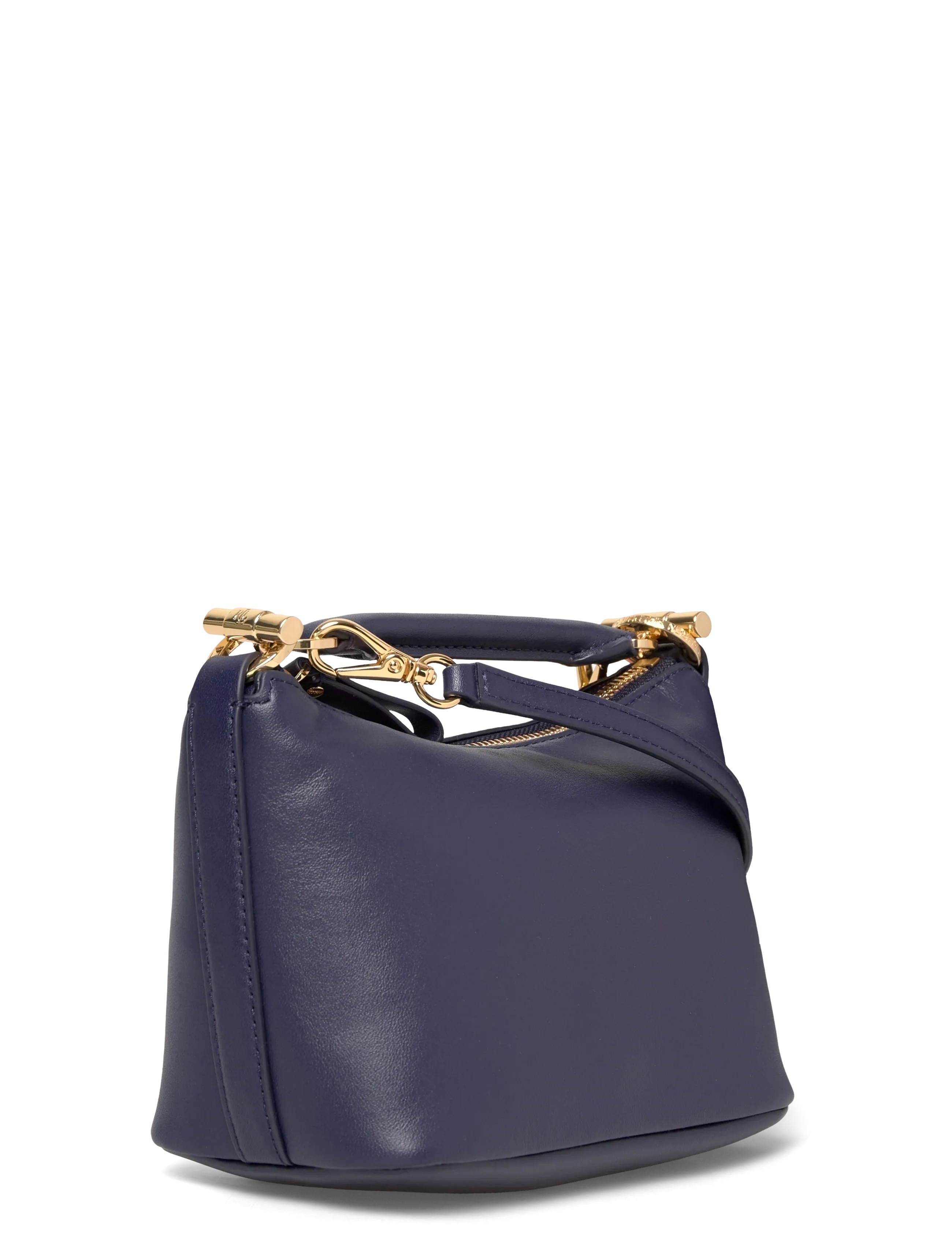 Lauren Ralph Lauren - SOFT NAPPA-BLKE MINI SH-SBA-SMA - crossbody bags - refined navy - 2