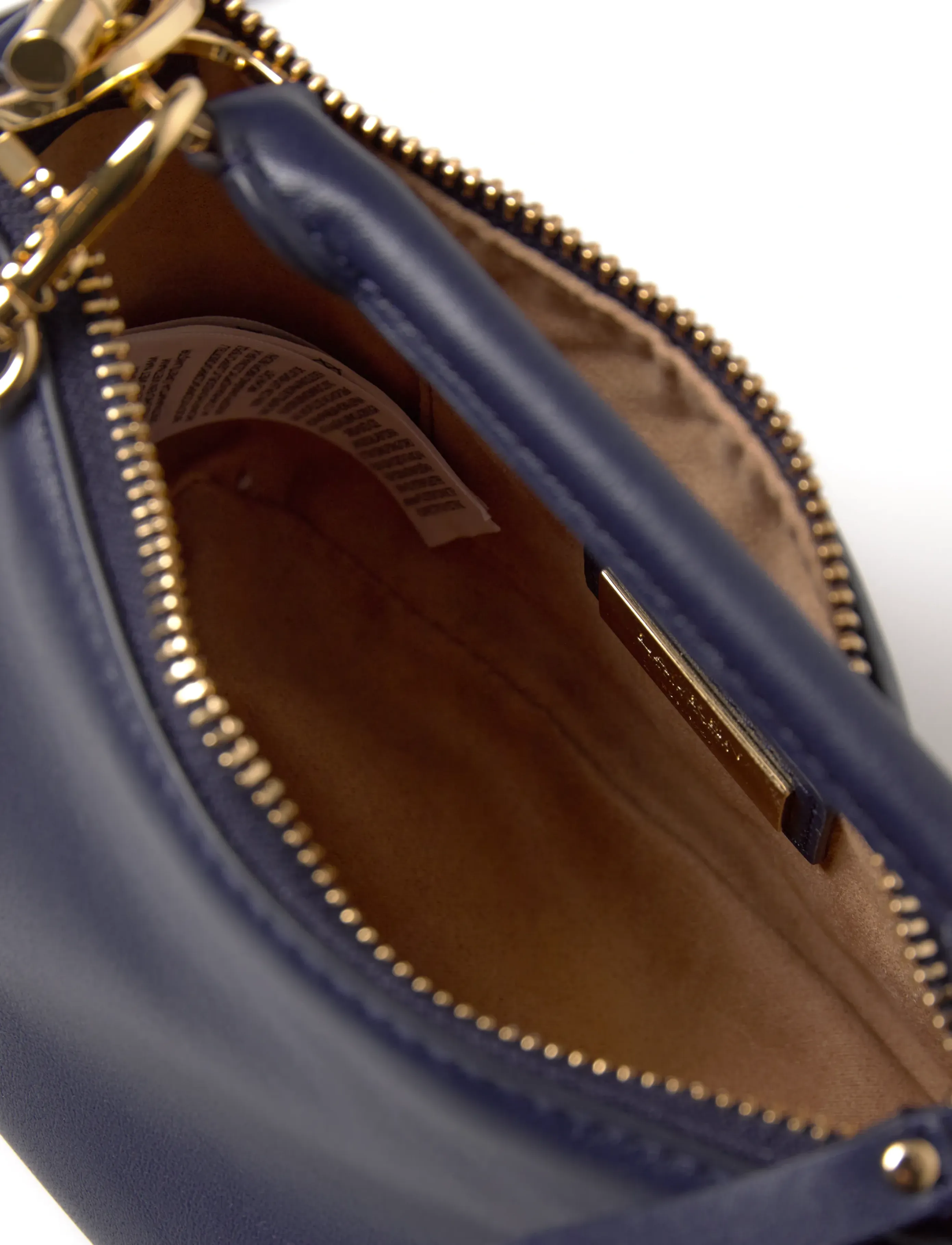 Lauren Ralph Lauren - SOFT NAPPA-BLKE MINI SH-SBA-SMA - crossbody bags - refined navy - 5