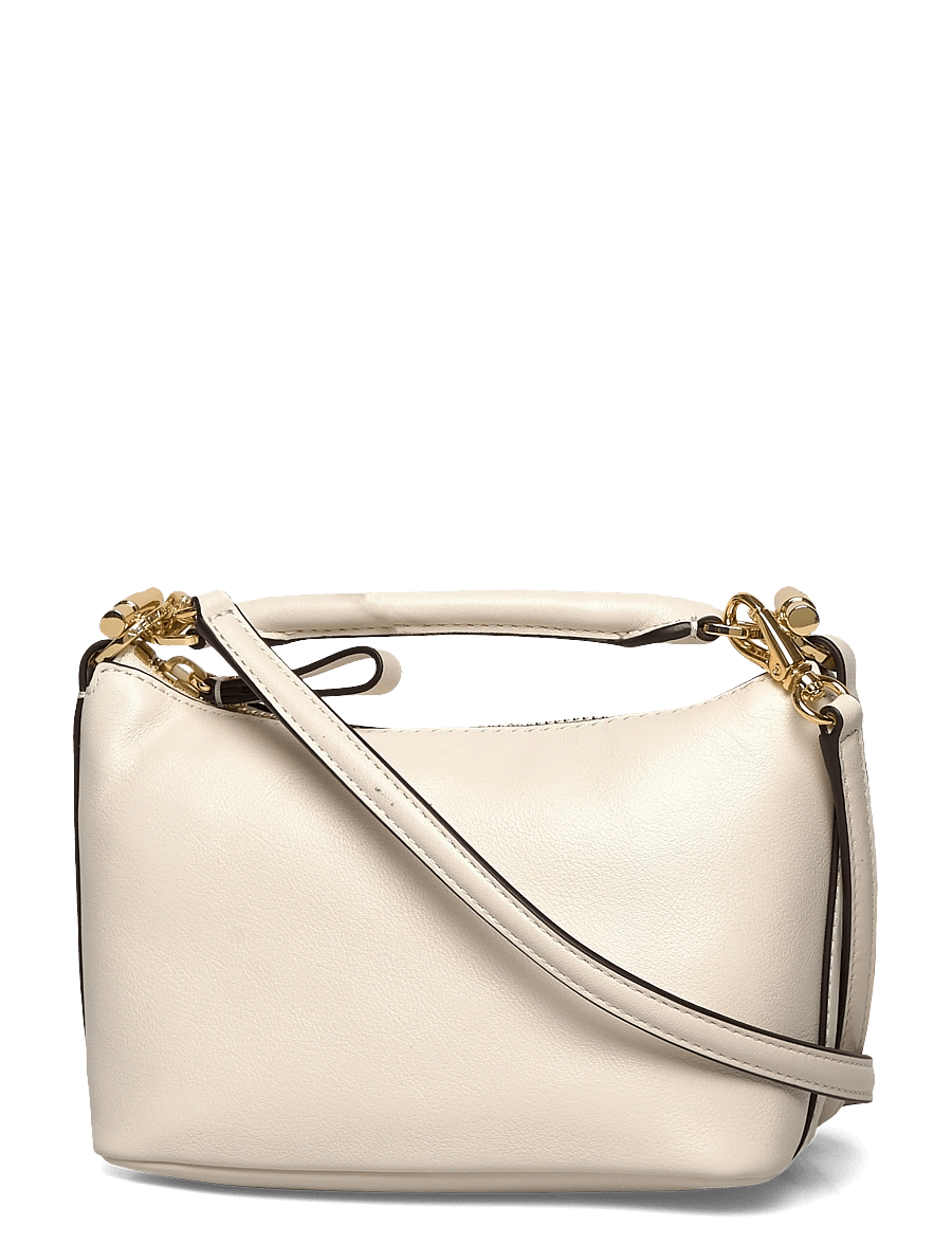 Lauren Ralph Lauren - SOFT NAPPA-BLKE MINI SH-SBA-SMA - umhängetaschen - soft white - 0