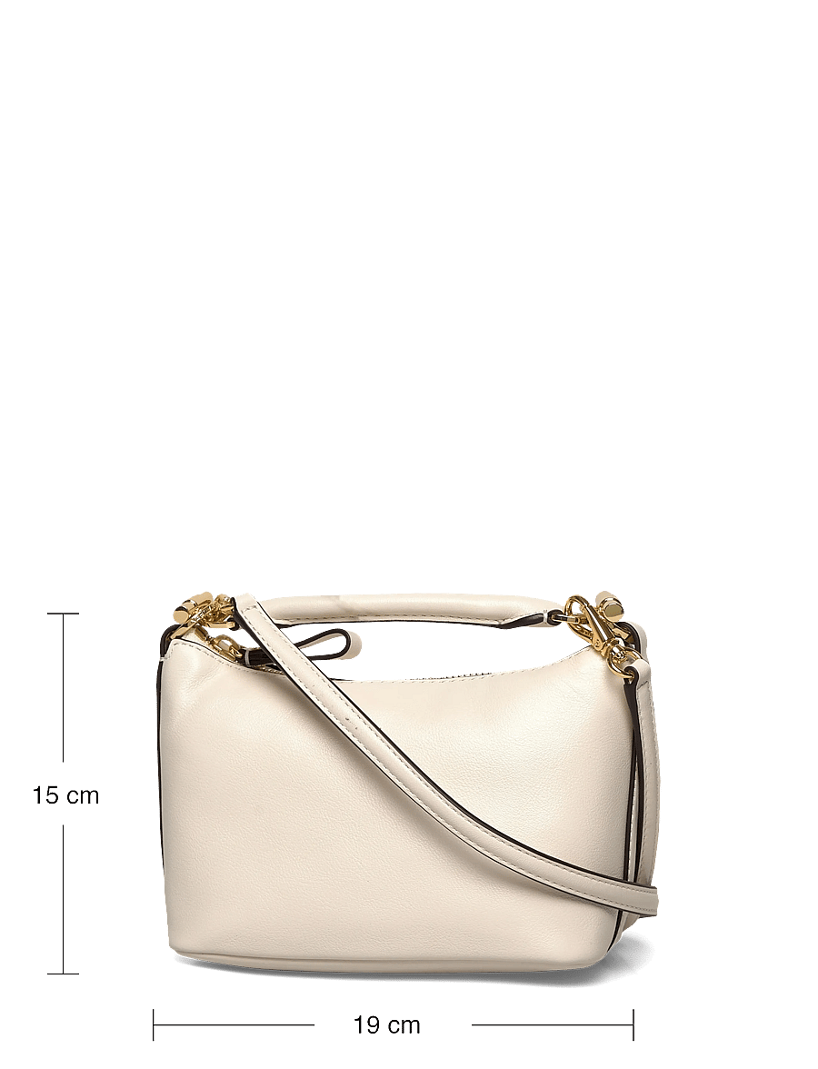 Lauren Ralph Lauren - SOFT NAPPA-BLKE MINI SH-SBA-SMA - umhängetaschen - soft white - 3