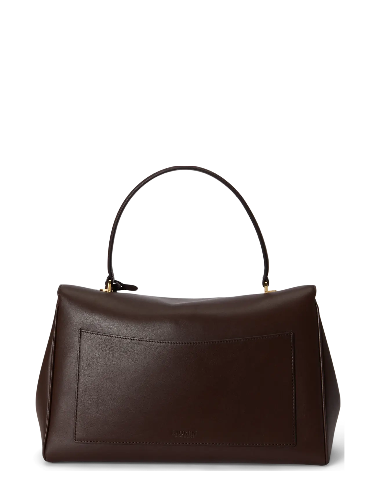 Lauren Ralph Lauren - SOFT NAPPA-FARRAH SOFT-STL-MED - crossbody bags - chestnut brown - 1
