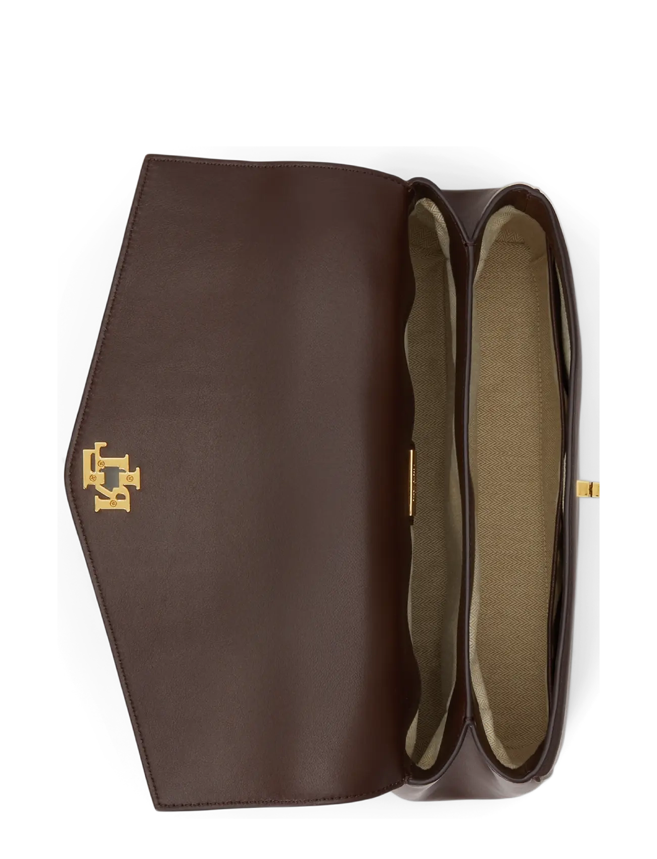 Lauren Ralph Lauren - SOFT NAPPA-FARRAH SOFT-STL-MED - crossbody bags - chestnut brown - 3
