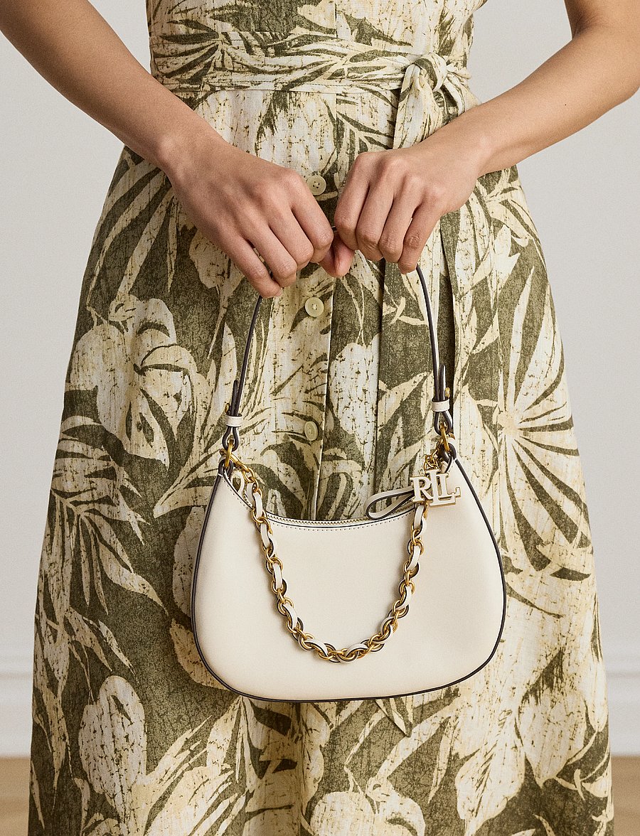 Lauren Ralph Lauren - NATURAL SMTH LEATHR-MRCY ZP SHLD-SB - everyday style - soft white - 3