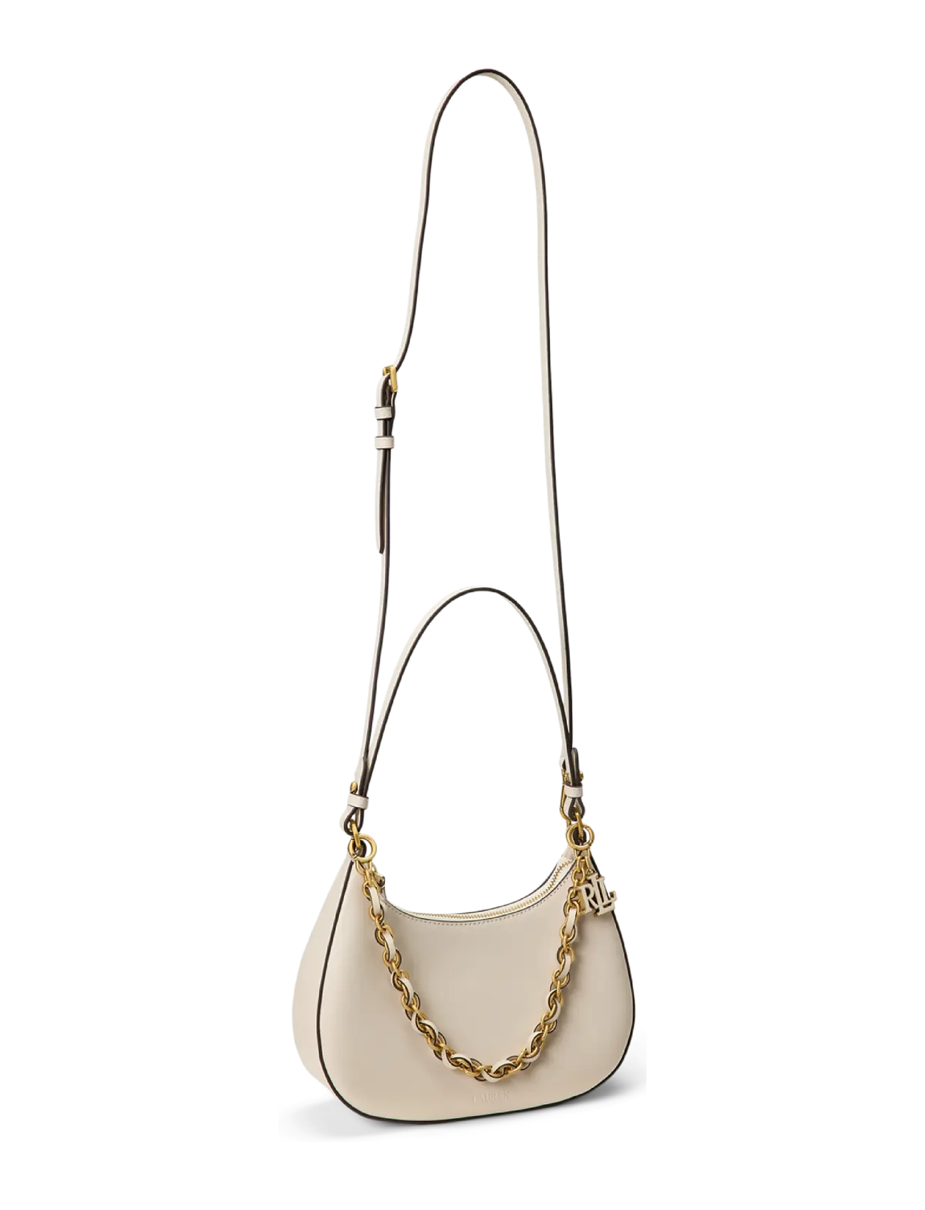 Leather Medium Marcy Zip Shoulder Bag 3