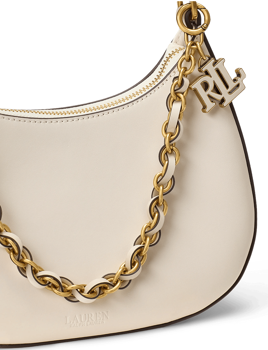 Lauren Ralph Lauren - NATURAL SMTH LEATHR-MRCY ZP SHLD-SB - everyday style - soft white - 4