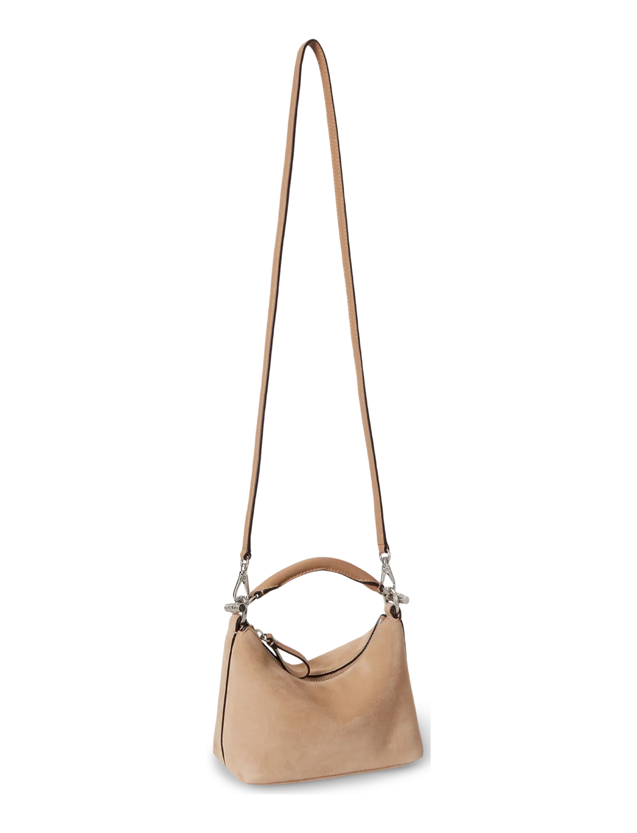 Lauren Ralph Lauren - Suede Mini Blaike Shoulder Bag - crossbody bags - tan - 2