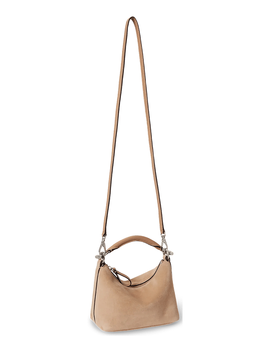 Lauren Ralph Lauren - Suede Mini Blaike Shoulder Bag - crossbody bags - tan - 2