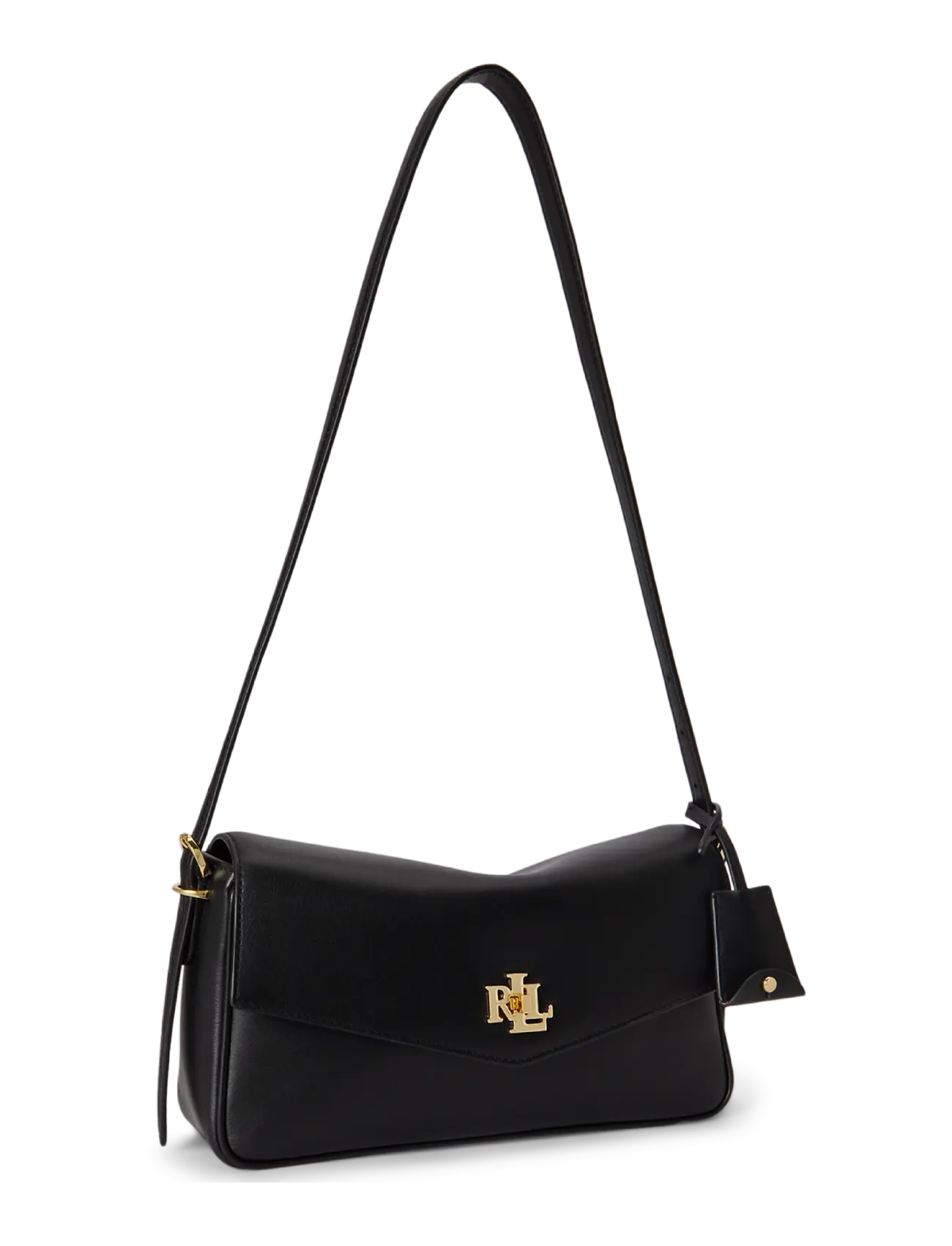 Lauren Ralph Lauren - Nappa Leather Medium Farrah Shoulder Bag - alltags-style - black - 2