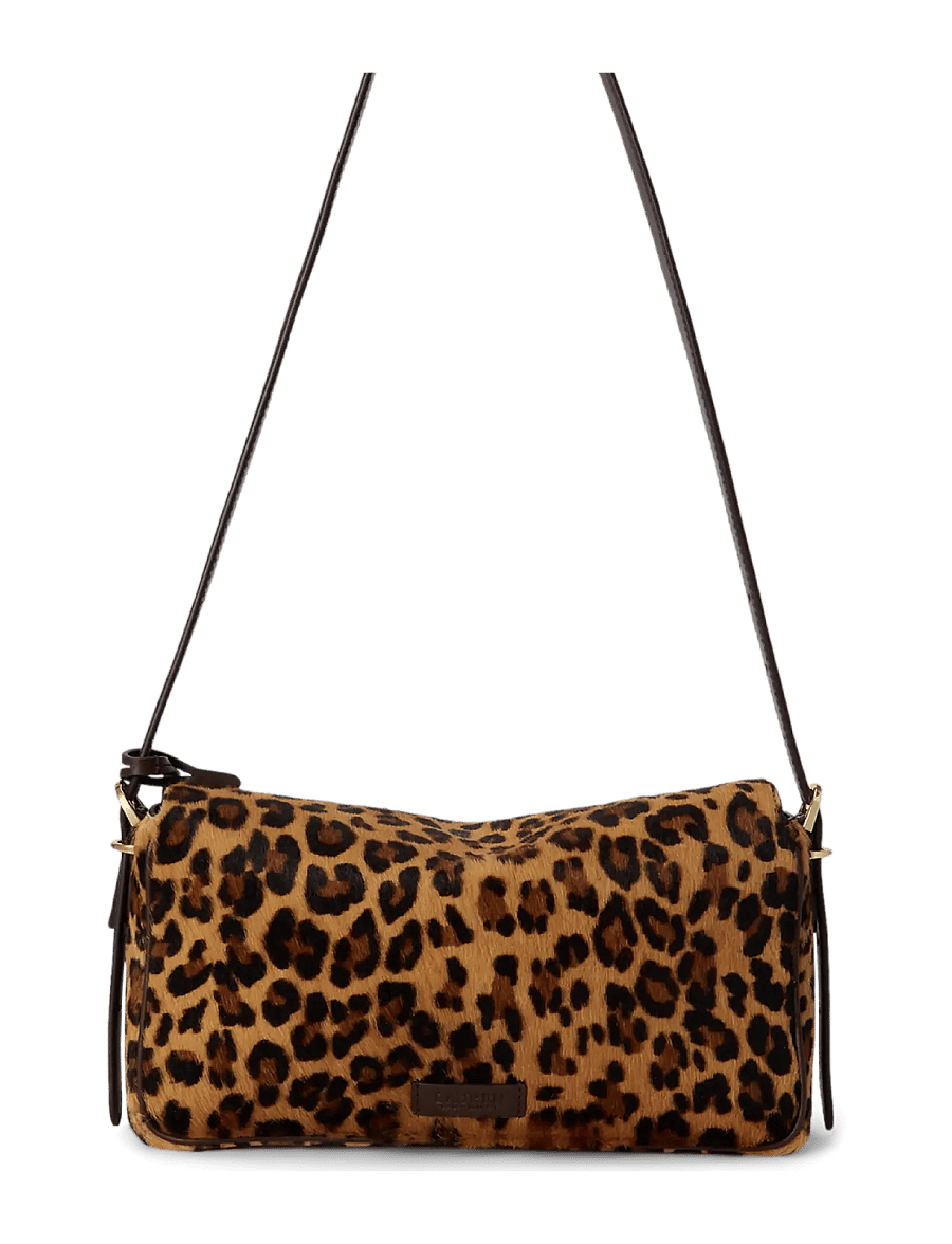 Lauren Ralph Lauren - Leopard-Print Medium Farrah Shoulder Bag - modern leopard/ch - 1
