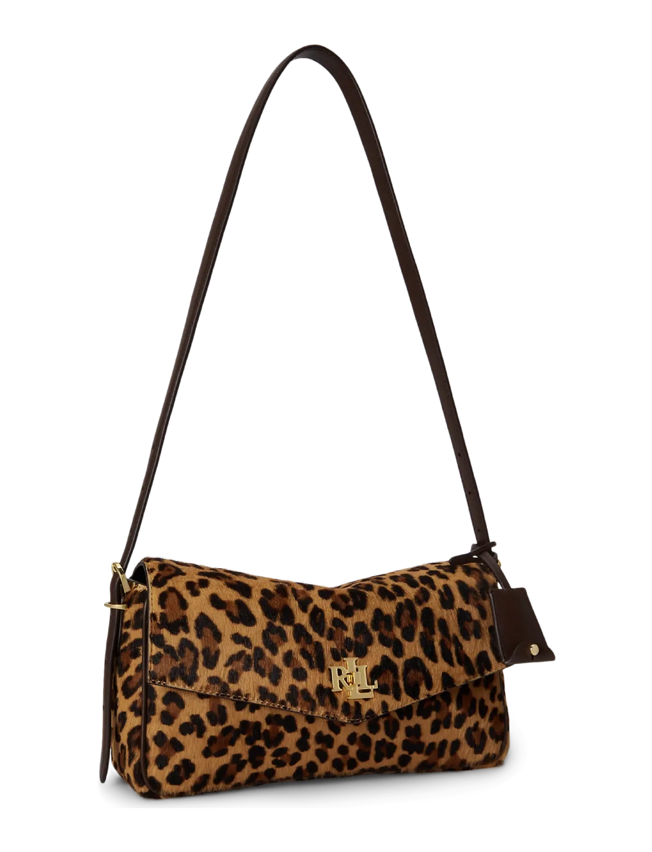 Lauren Ralph Lauren - Leopard-Print Medium Farrah Shoulder Bag - modern leopard/ch - 2