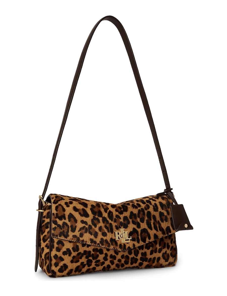 Lauren Ralph Lauren - Leopard-Print Medium Farrah Shoulder Bag - modern leopard/ch - 2
