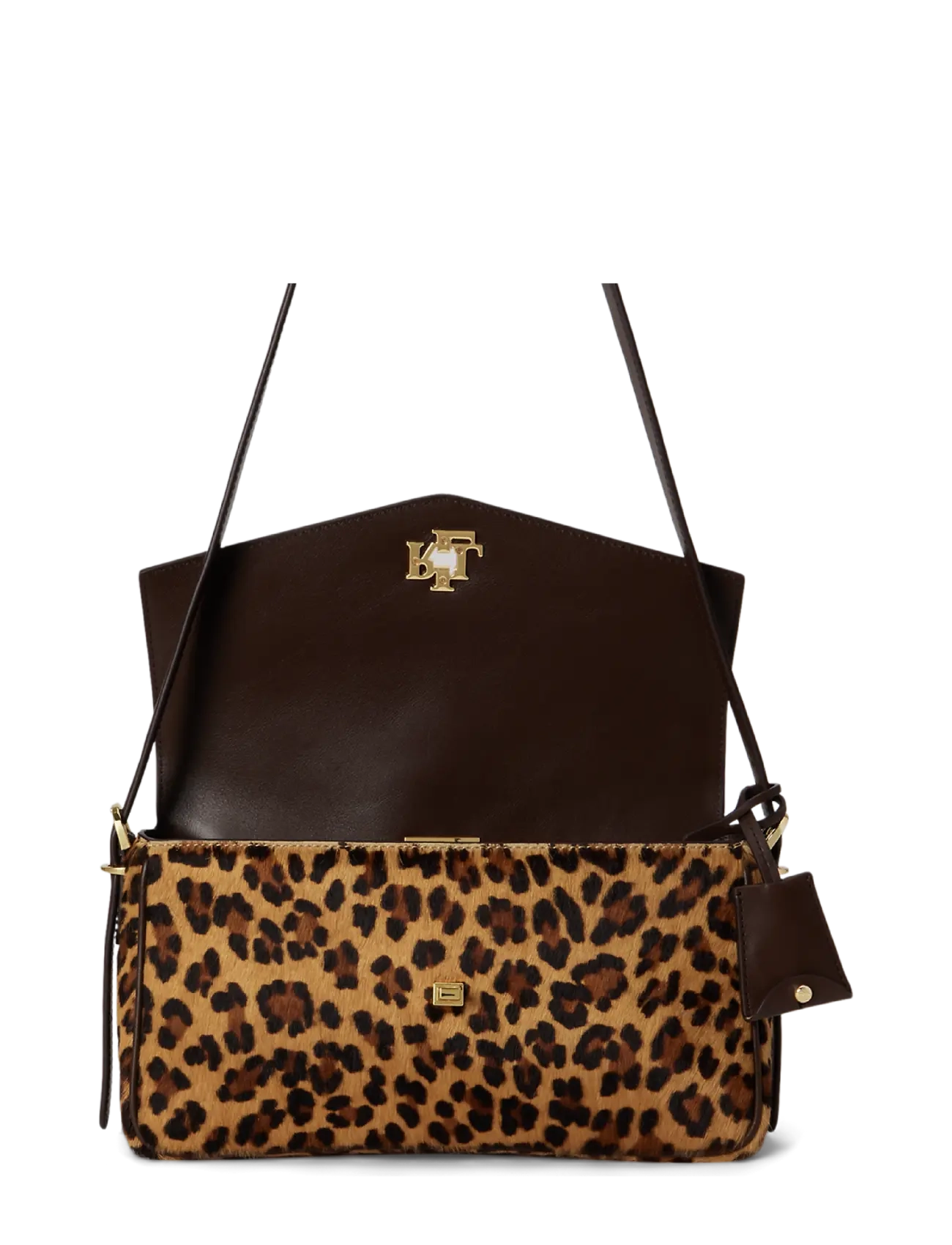 Lauren Ralph Lauren - Leopard-Print Medium Farrah Shoulder Bag - modern leopard/ch - 3