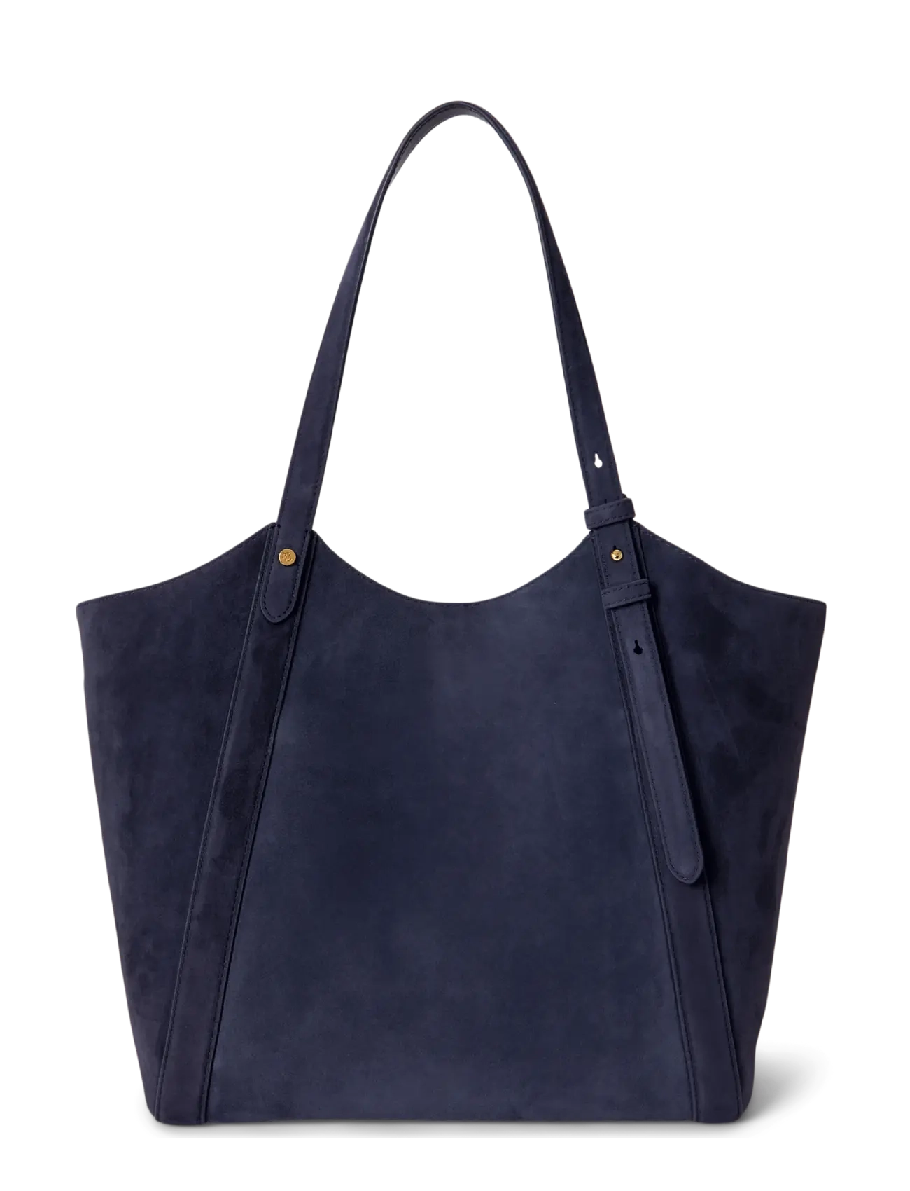 Lauren Ralph Lauren - Sheep-Suede Large Tasha Tote Bag - lauren navy - 2